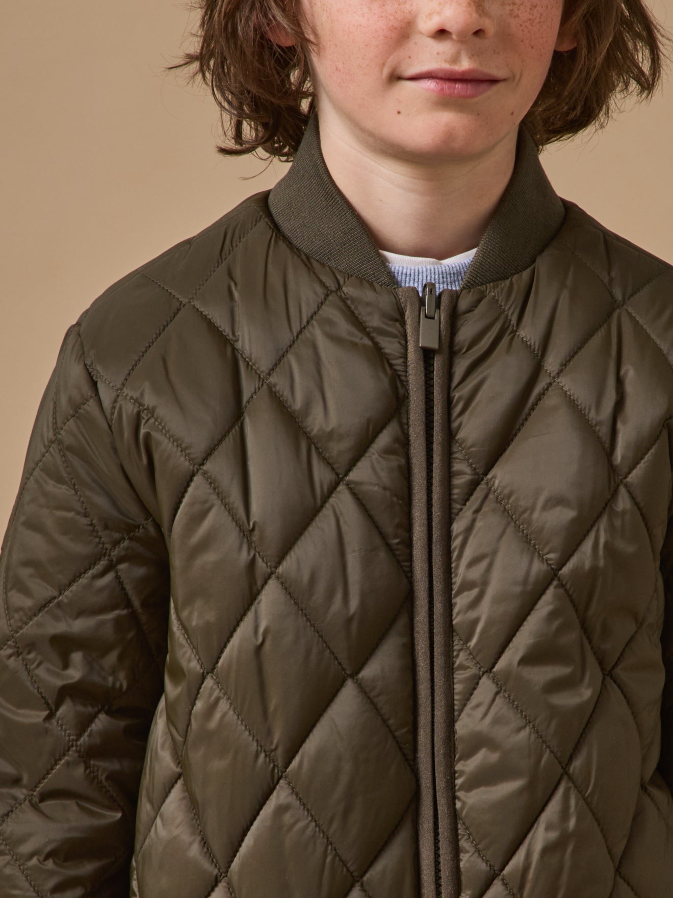 Jungen-Parka, gesteppt