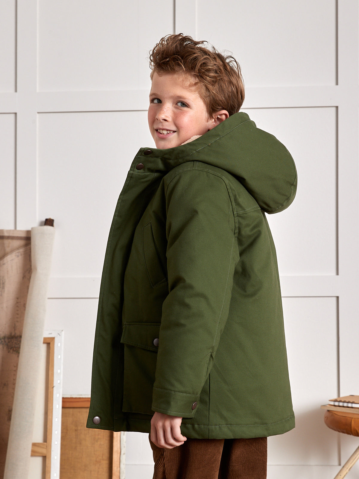 Jungen-Parka, 3-in-1