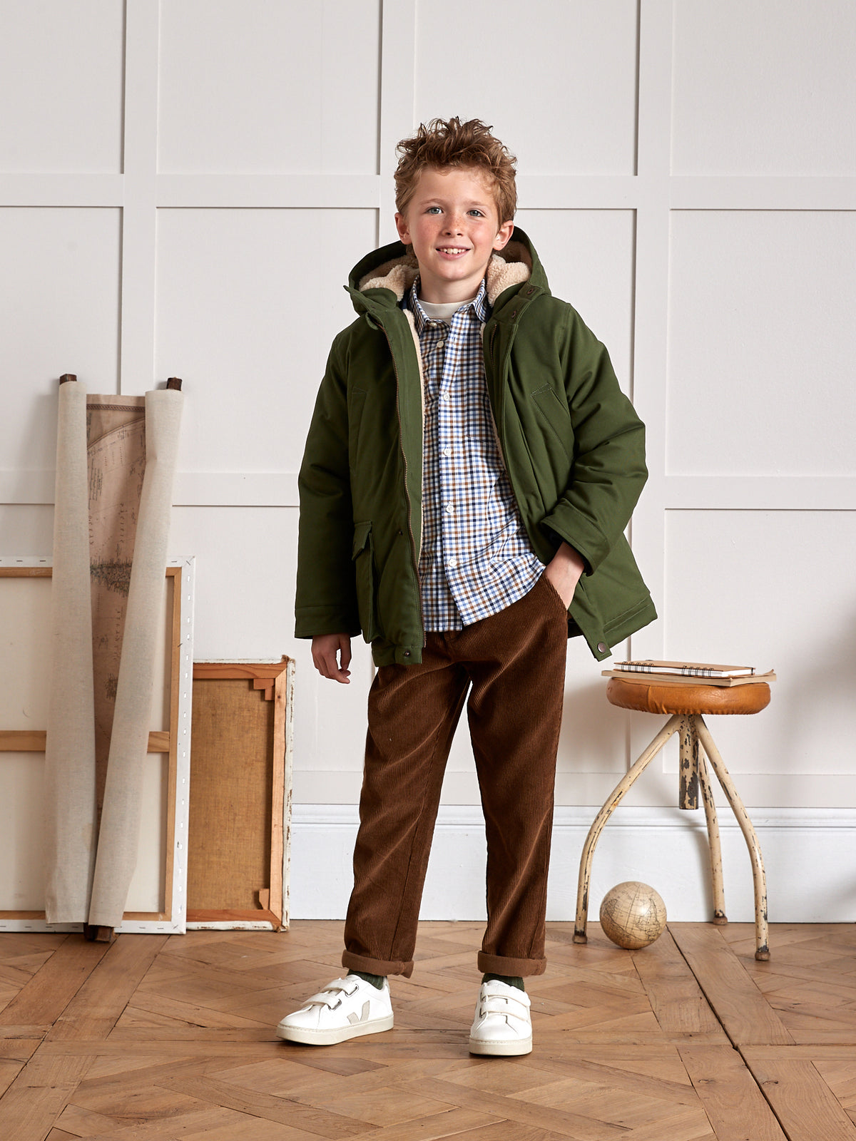 Jungen-Parka, 3-in-1