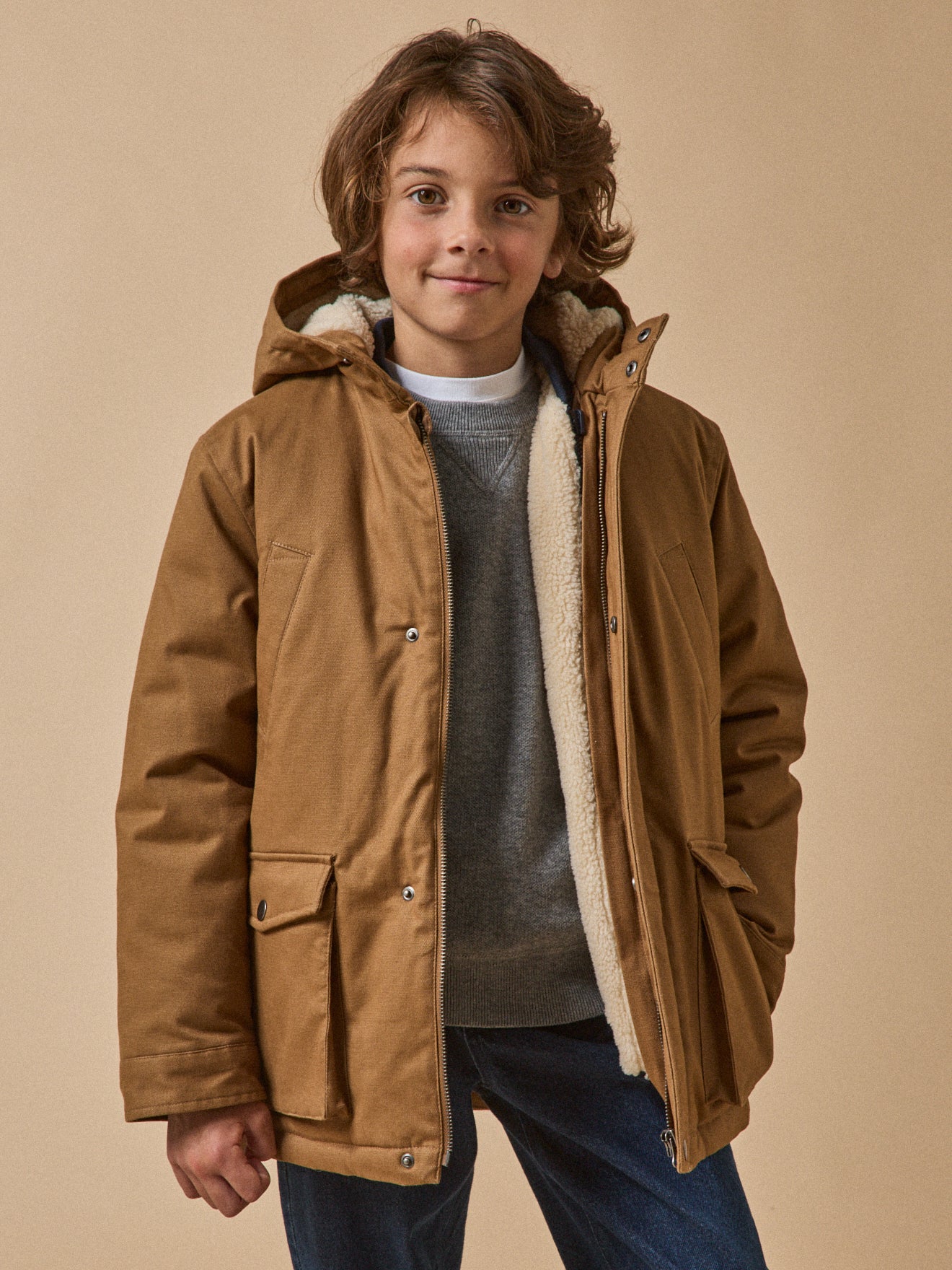 Jungen-Parka, 3-in-1