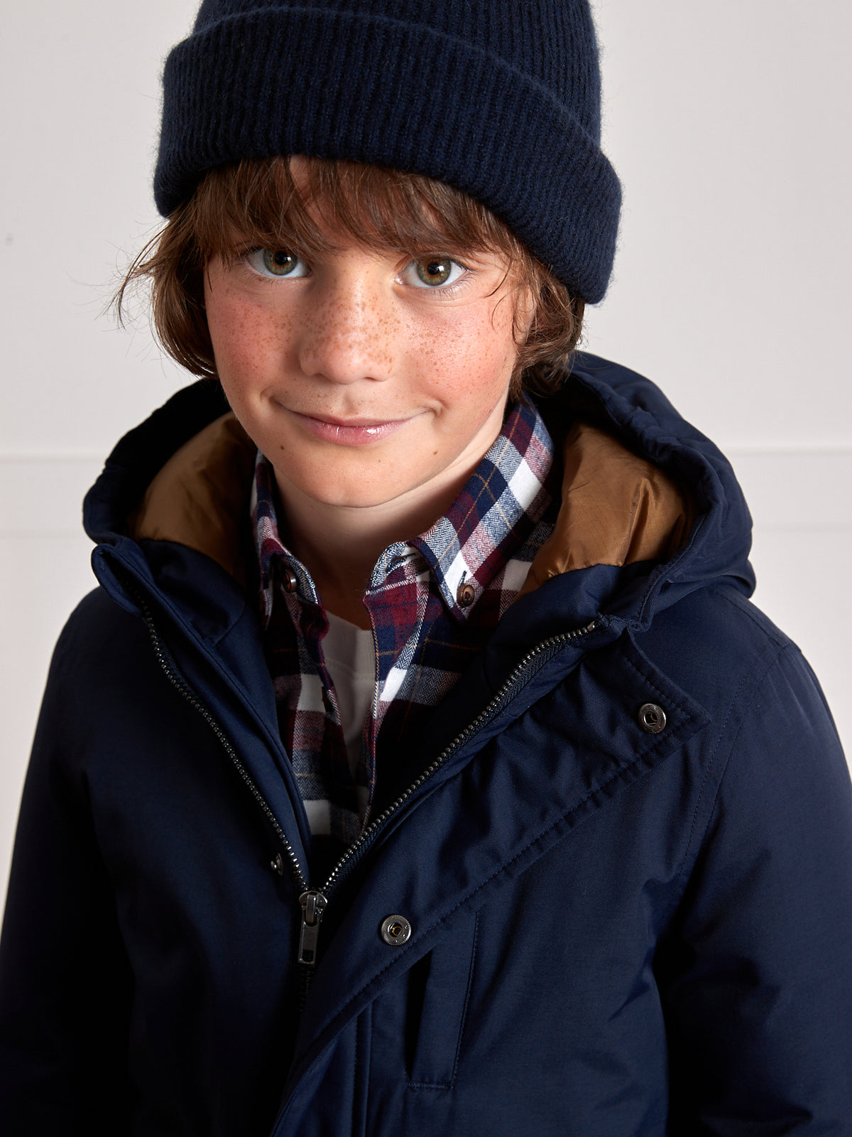 Jungen-Parka, gesteppt
