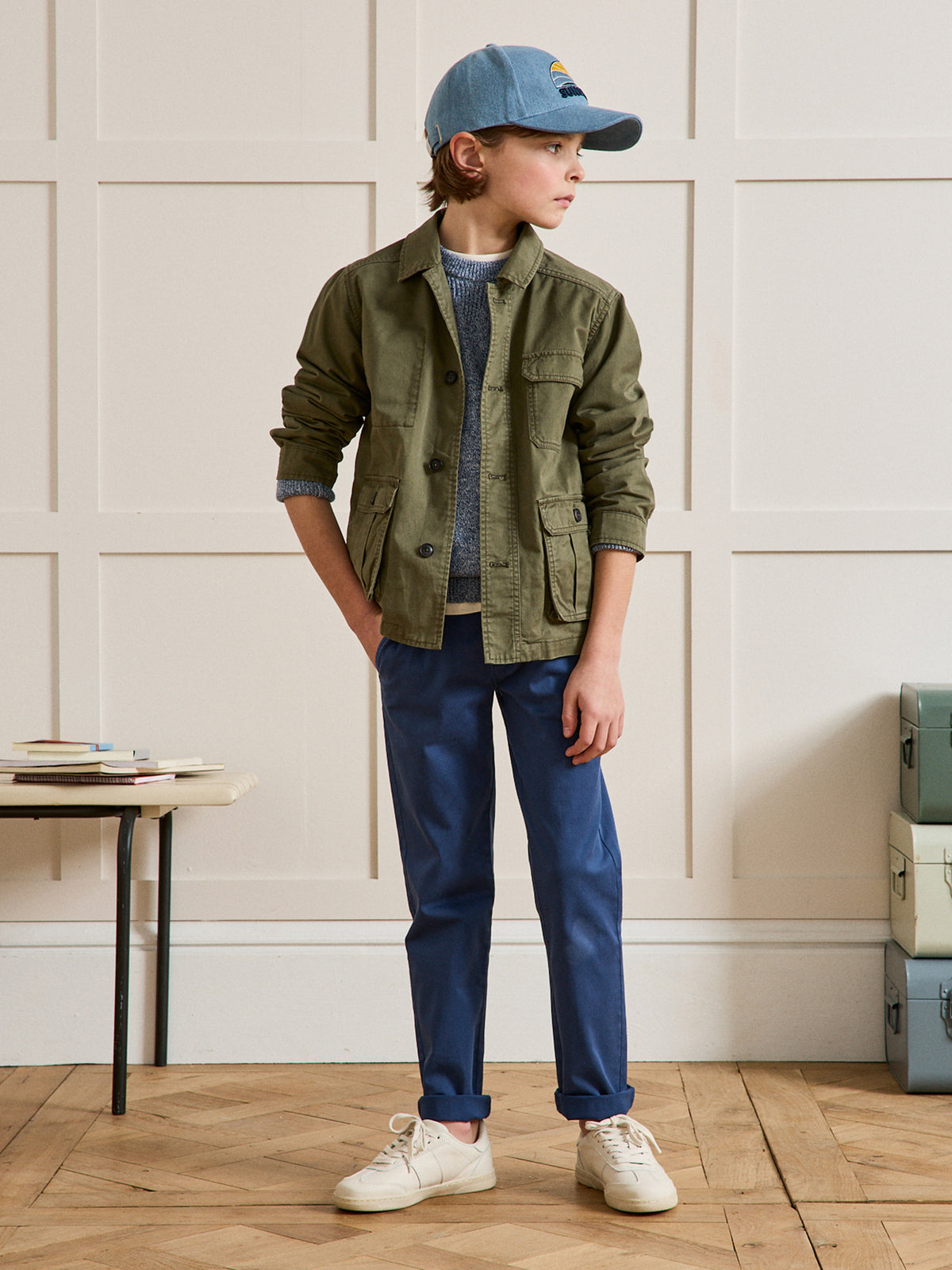 Veste saharienne Garçon
