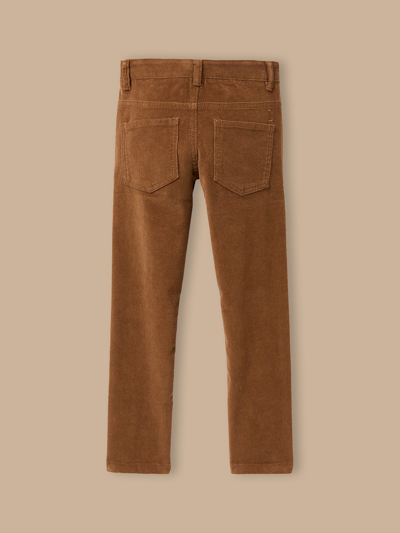 Jungen Slim Fit Hose aus Velours