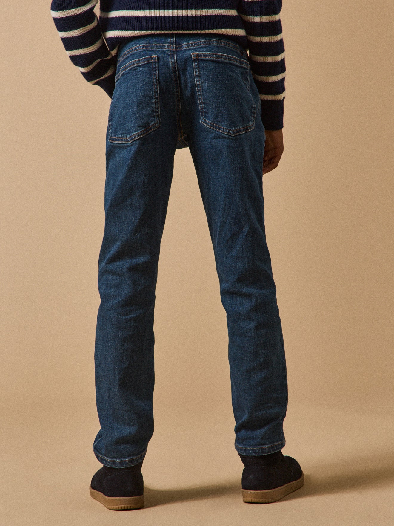 Jungen-Jeans mit geradem Schnitt