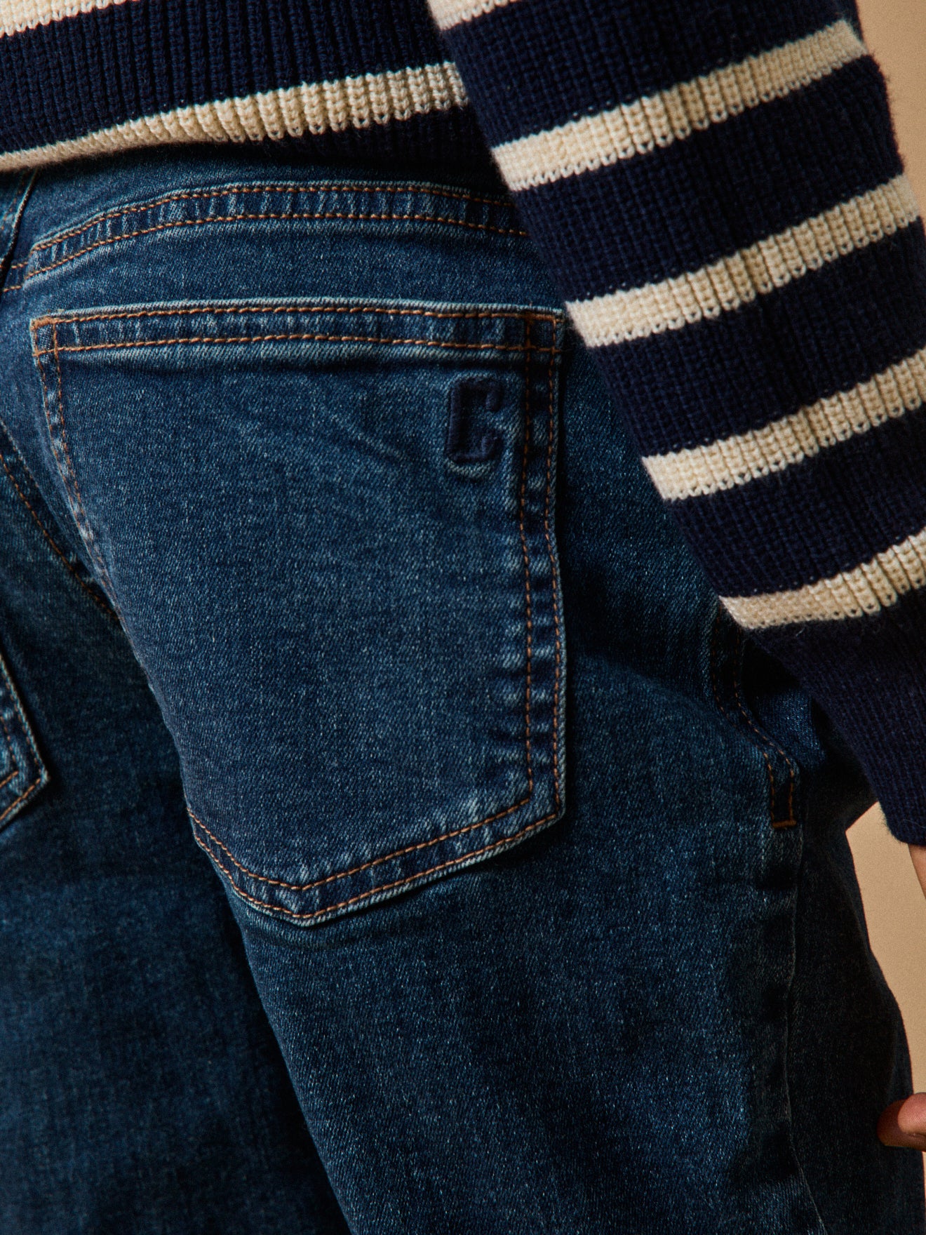 Jungen-Jeans mit geradem Schnitt