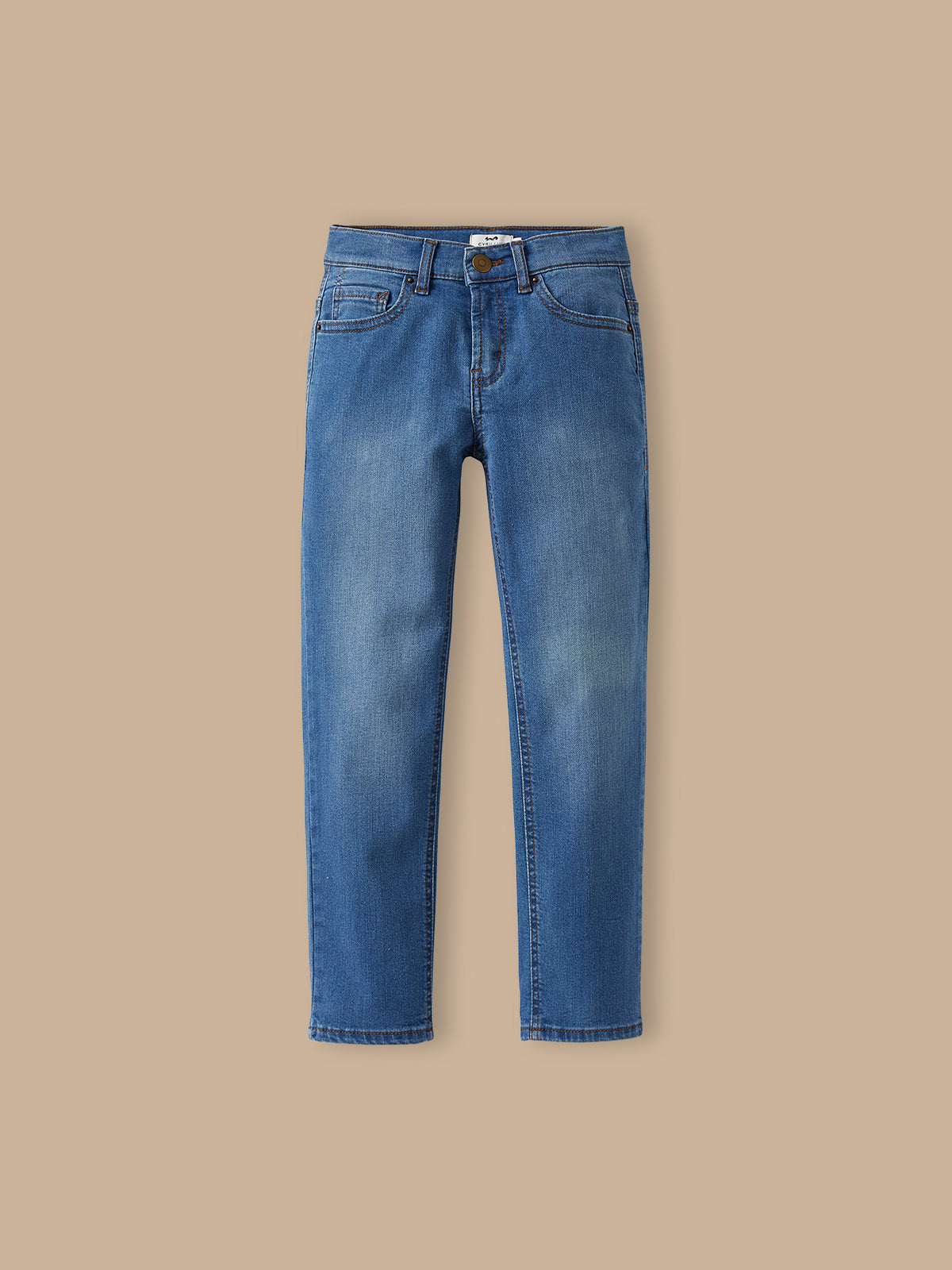Jungen-Jeans mit geradem Schnitt