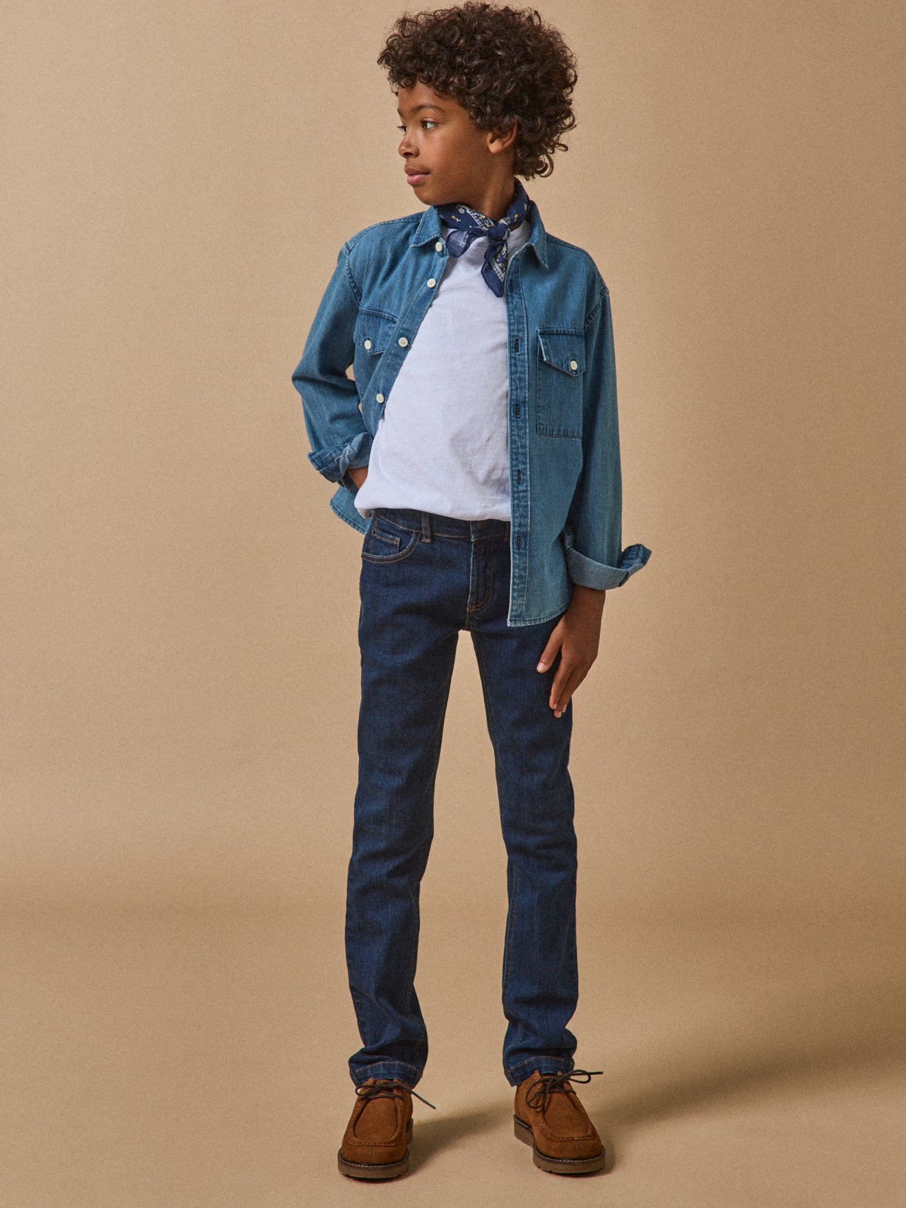 Jean coupe slim garçon