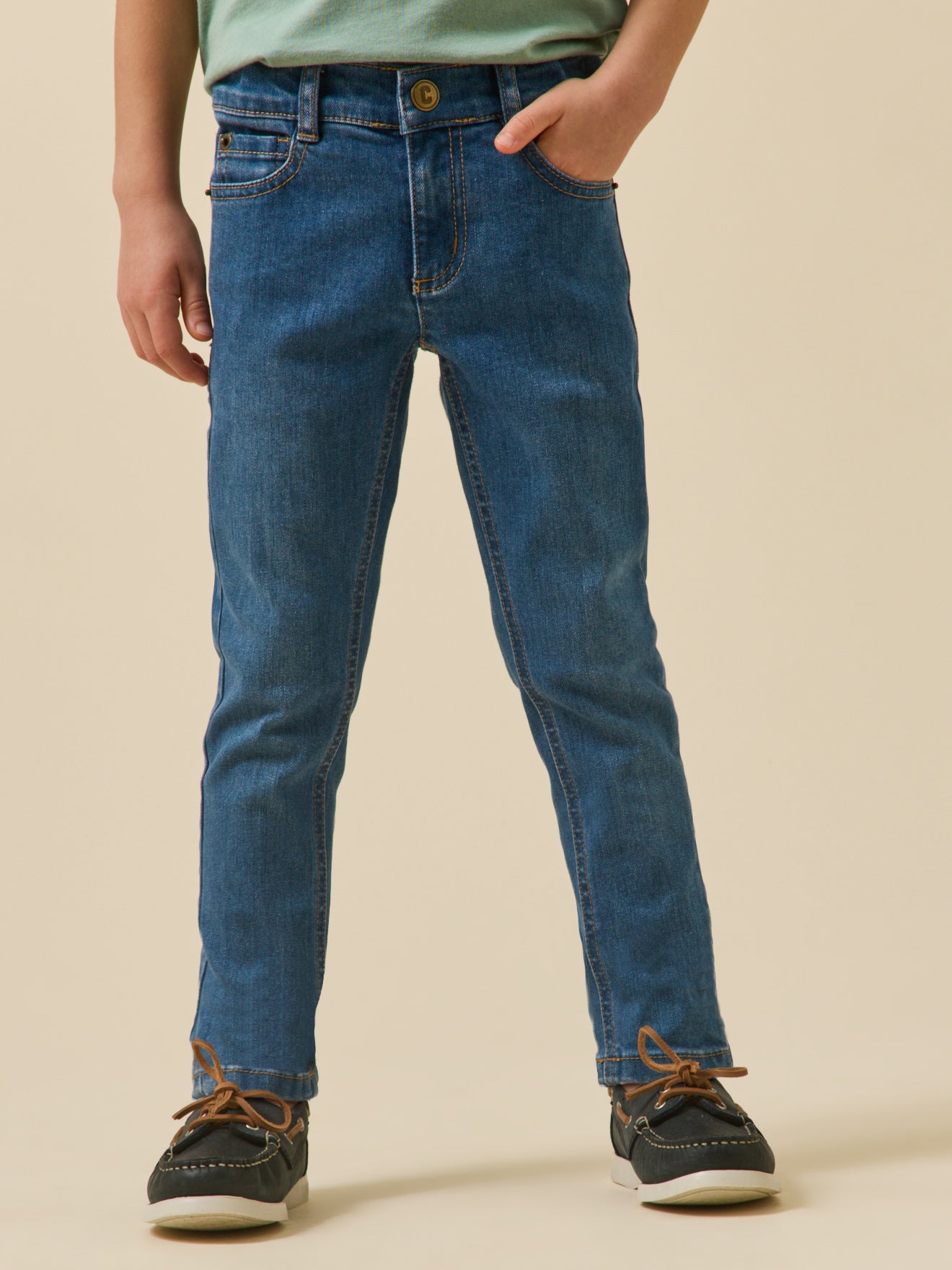 Jungen Slim Fit Jeans