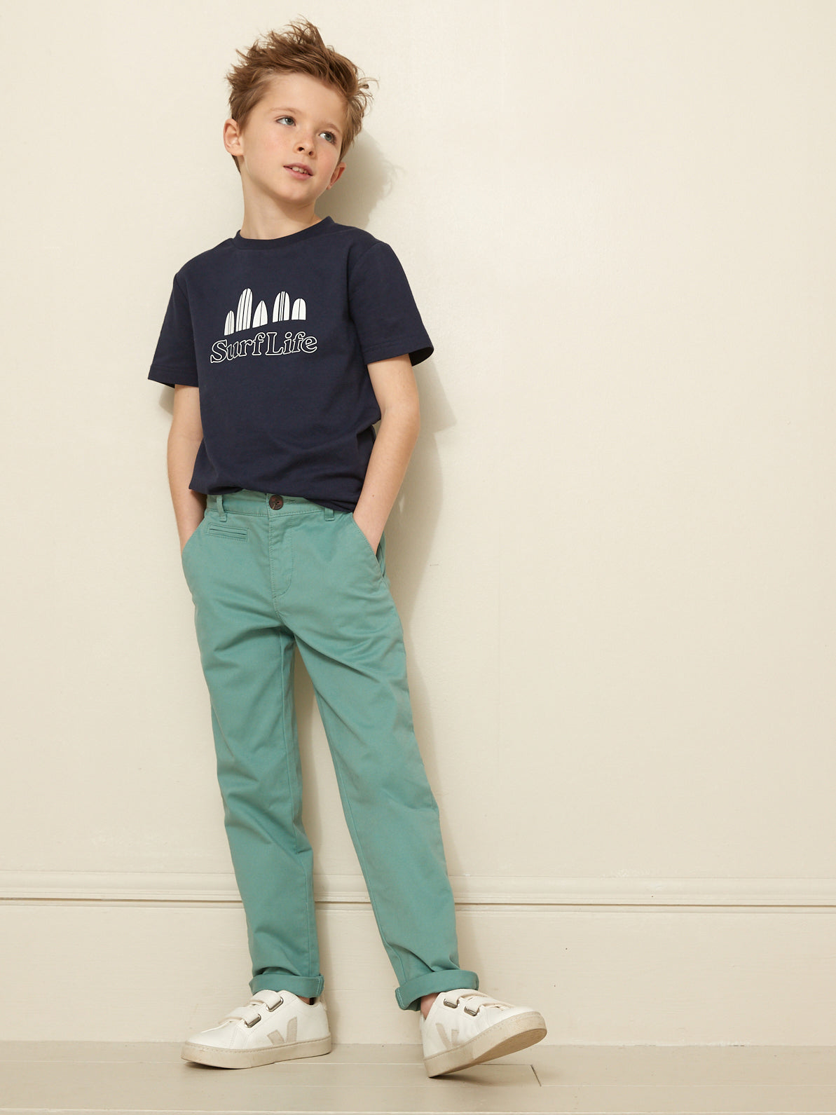 Jungen-Chinohose