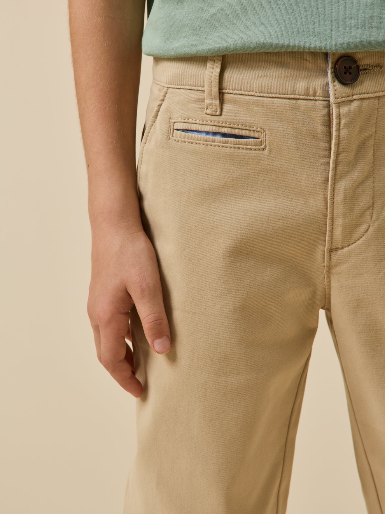 Jungen-Chinohose