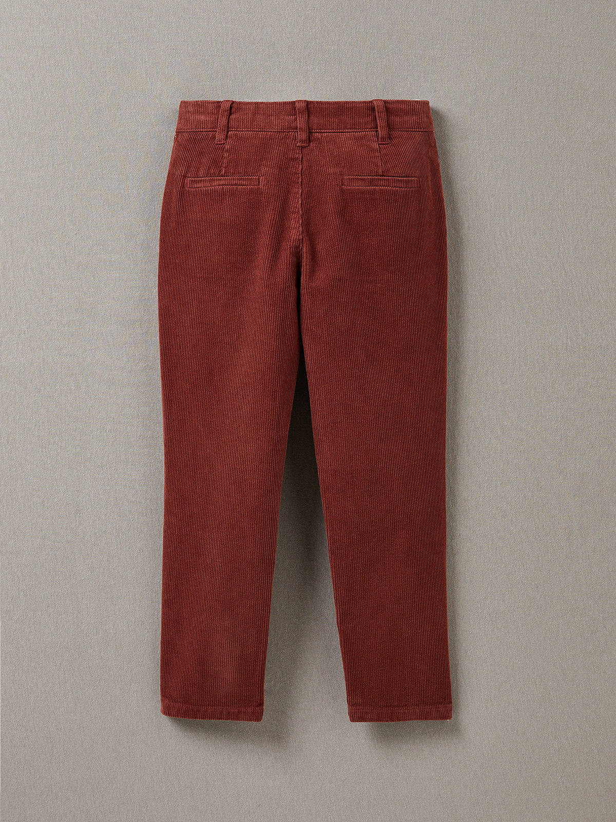 Jungen-Chinohose aus Velours