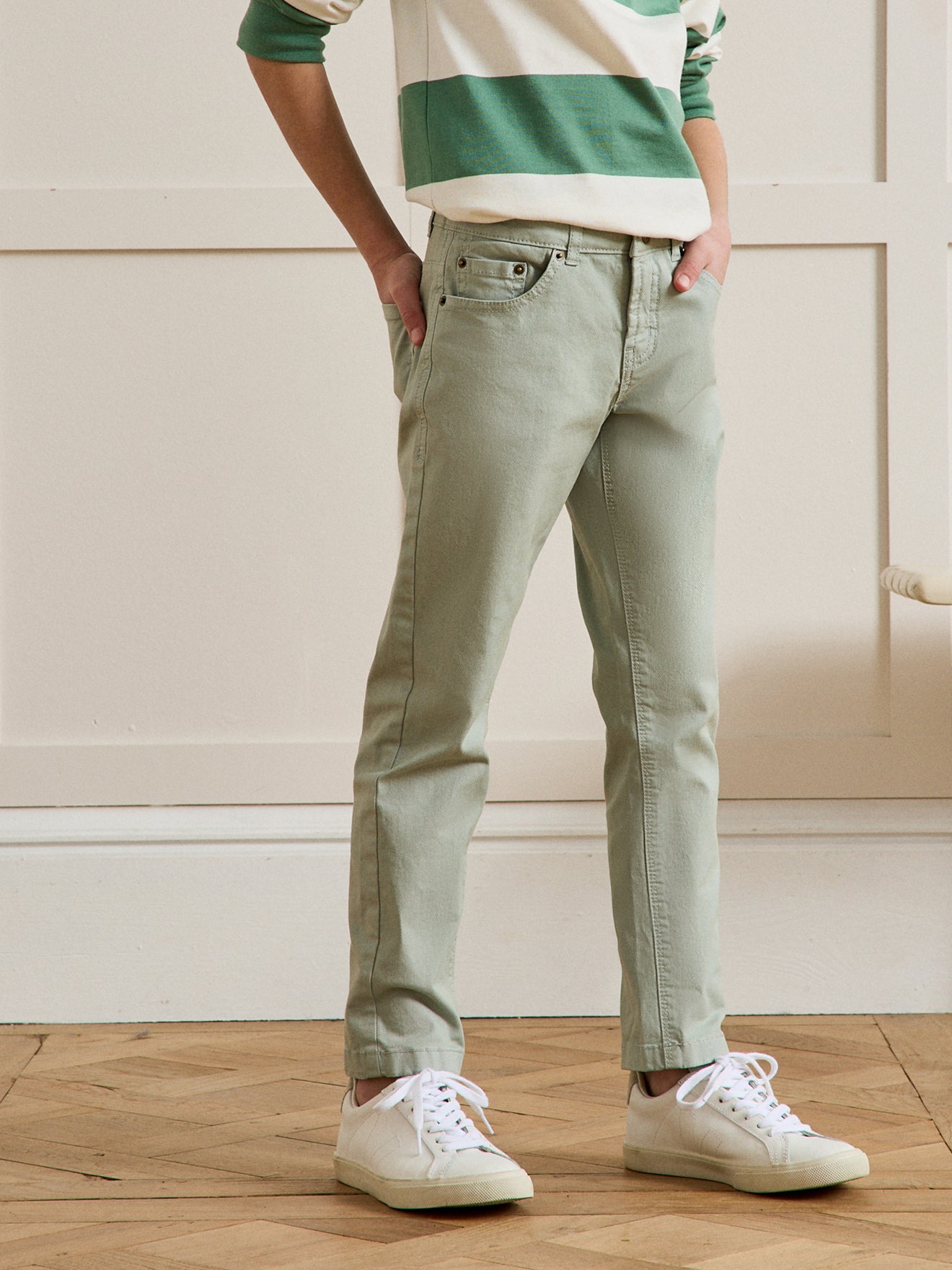 Pantalon 5 poches Garçon