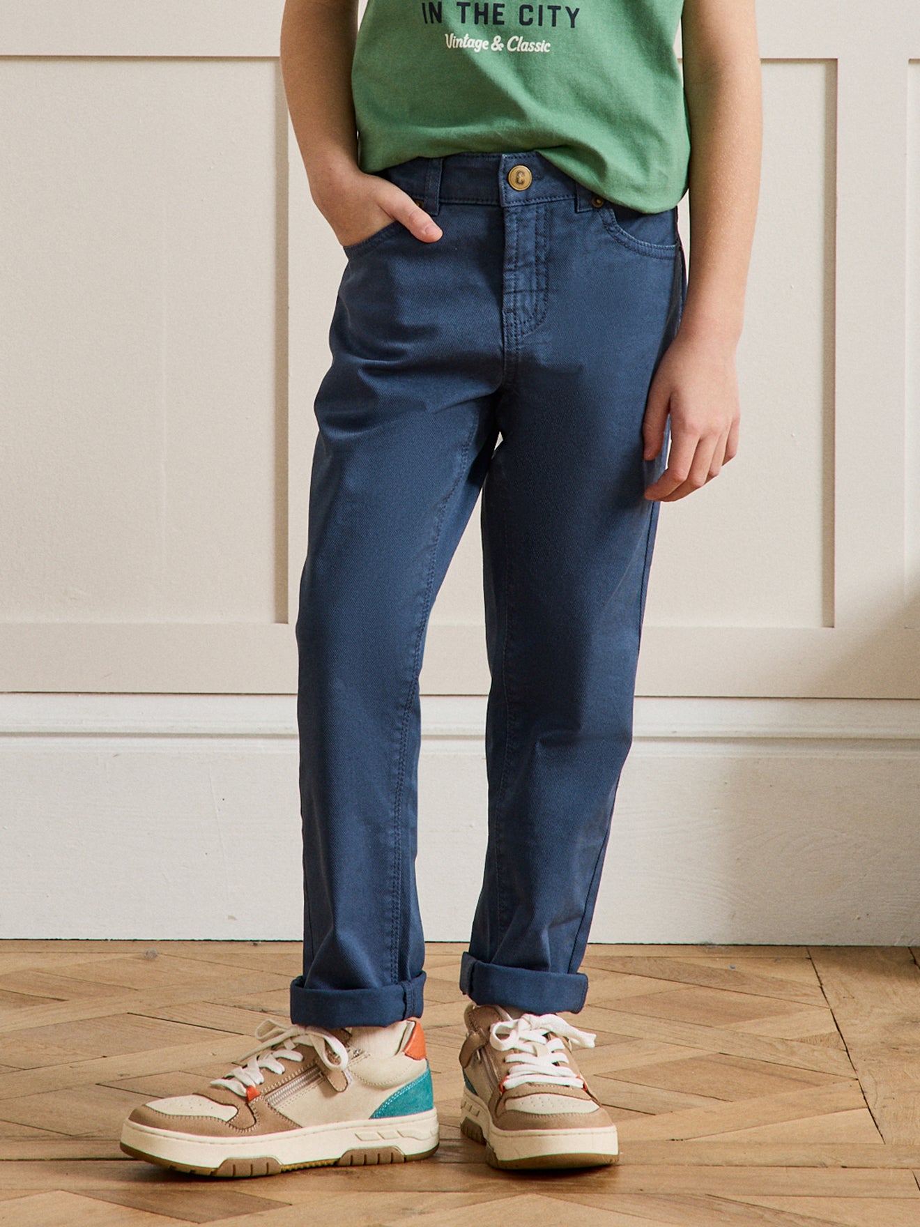 Pantalon 5 poches Garçon