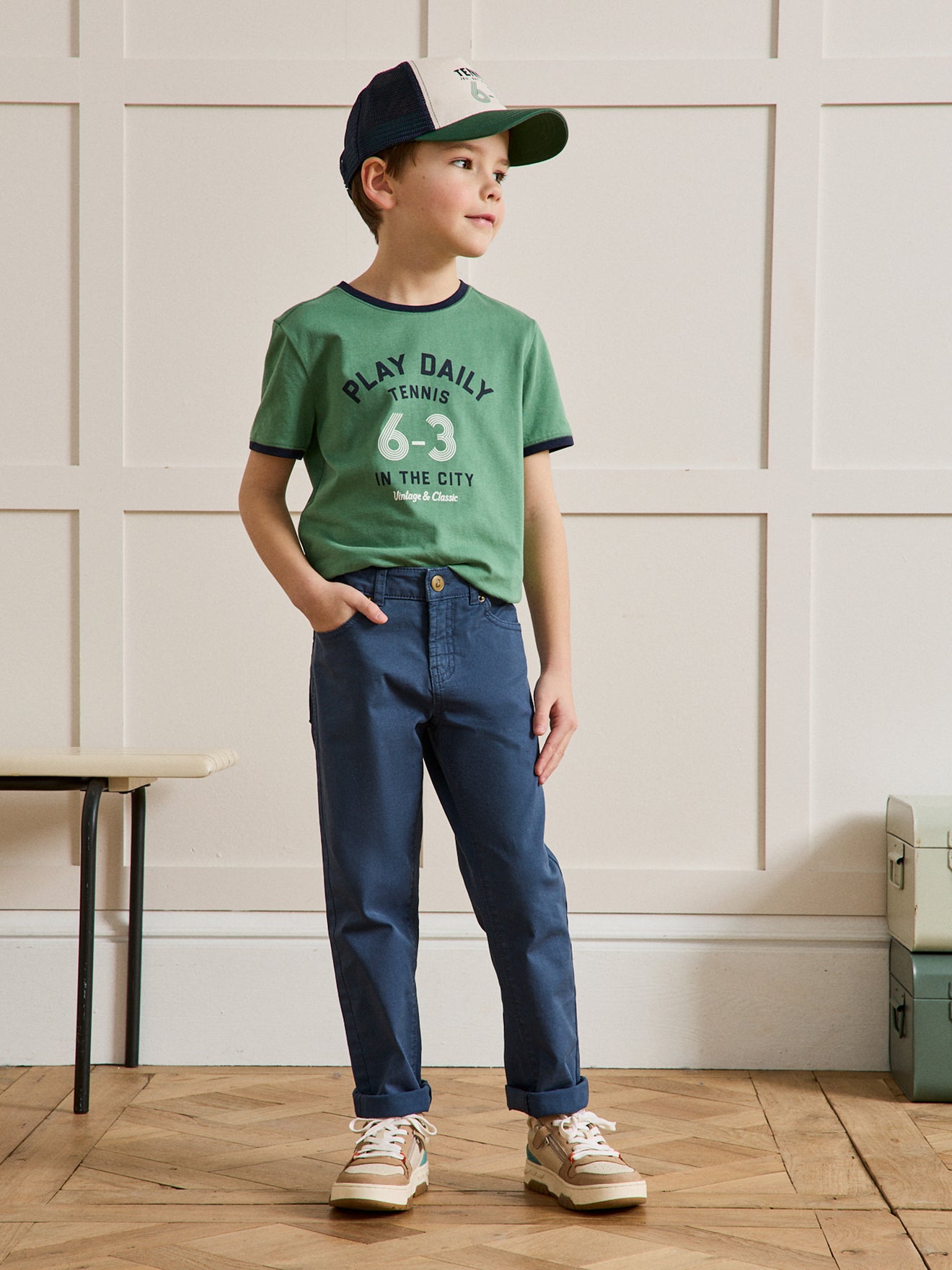 Pantalon 5 poches Garçon