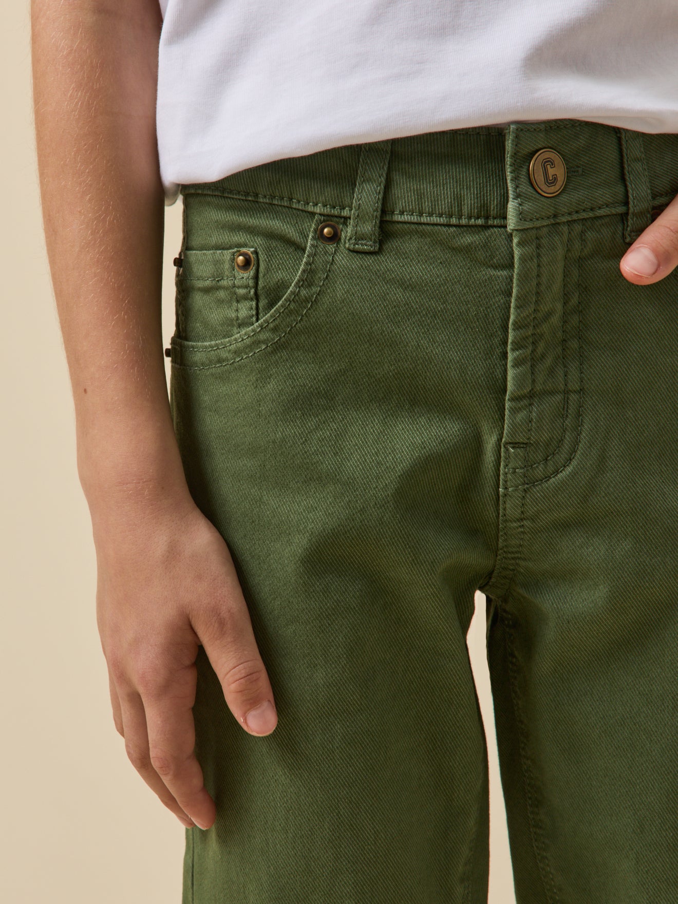 Pantalon 5 poches Garçon