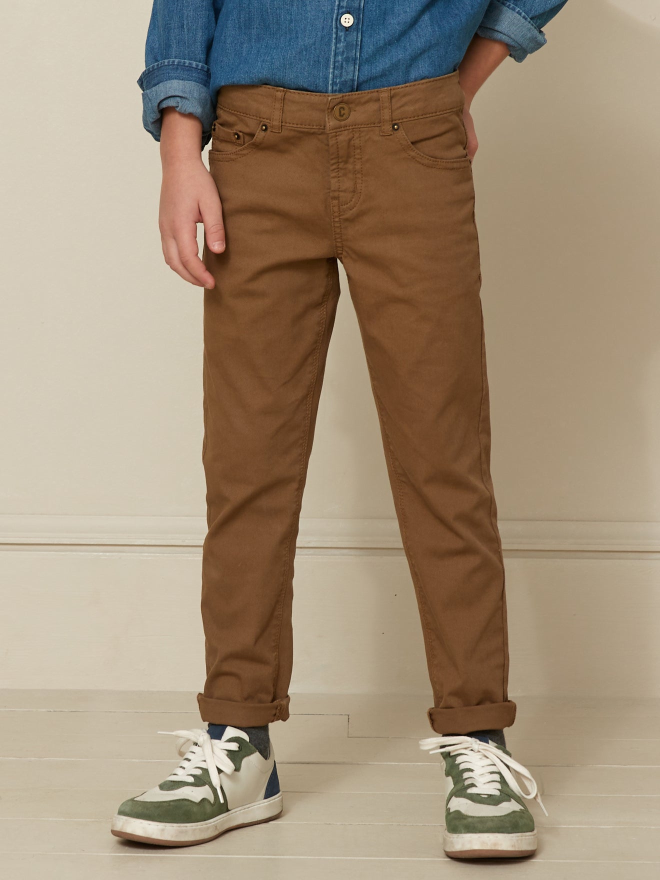 Pantalon 5 poches Garçon
