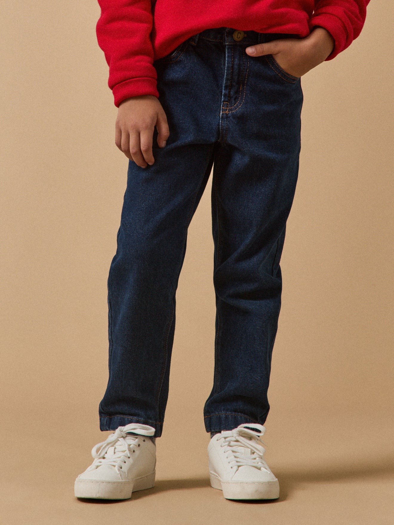 Jungen-Jeans, locker geschnitten