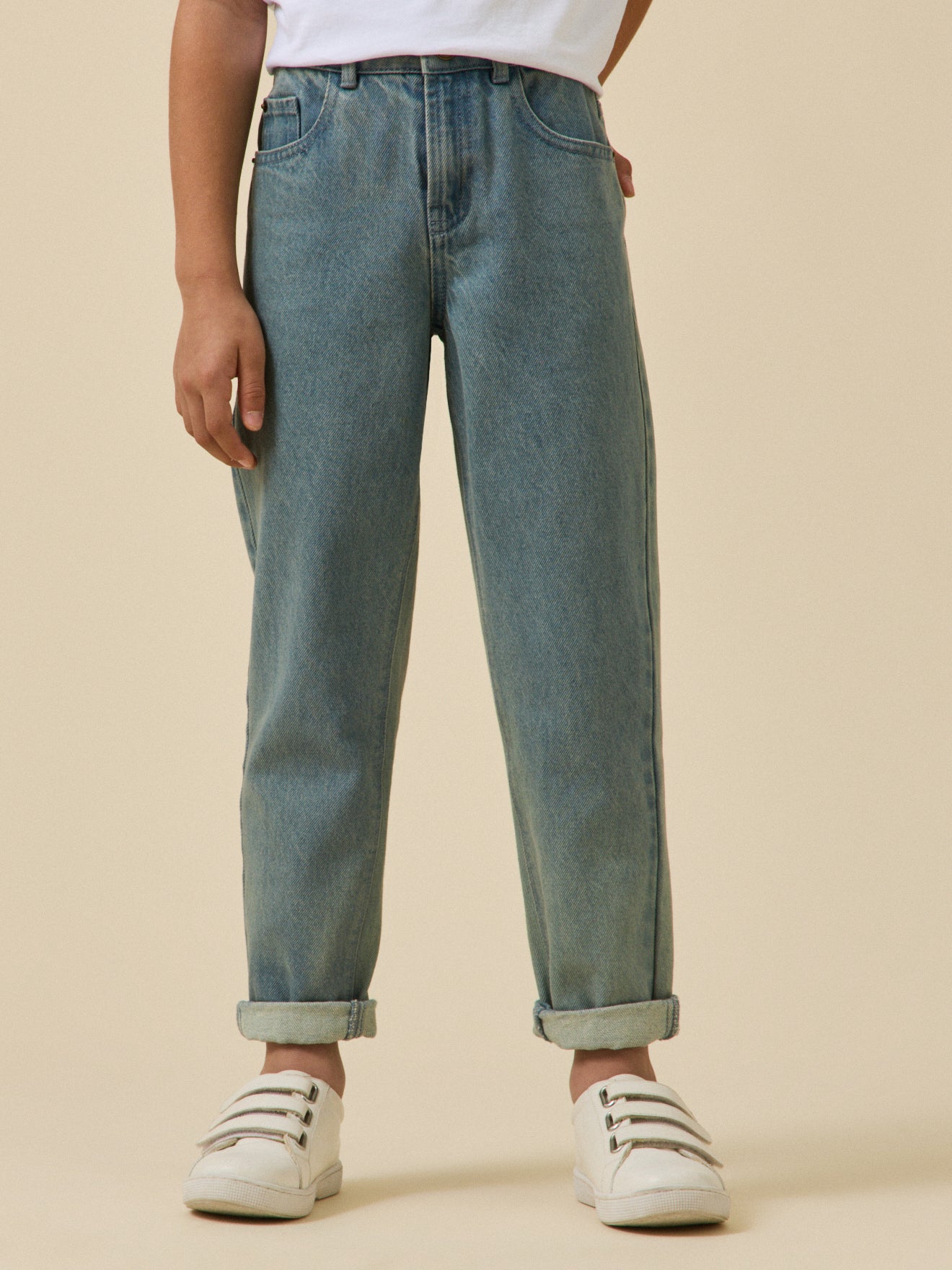 Jungen-Jeans, locker geschnitten