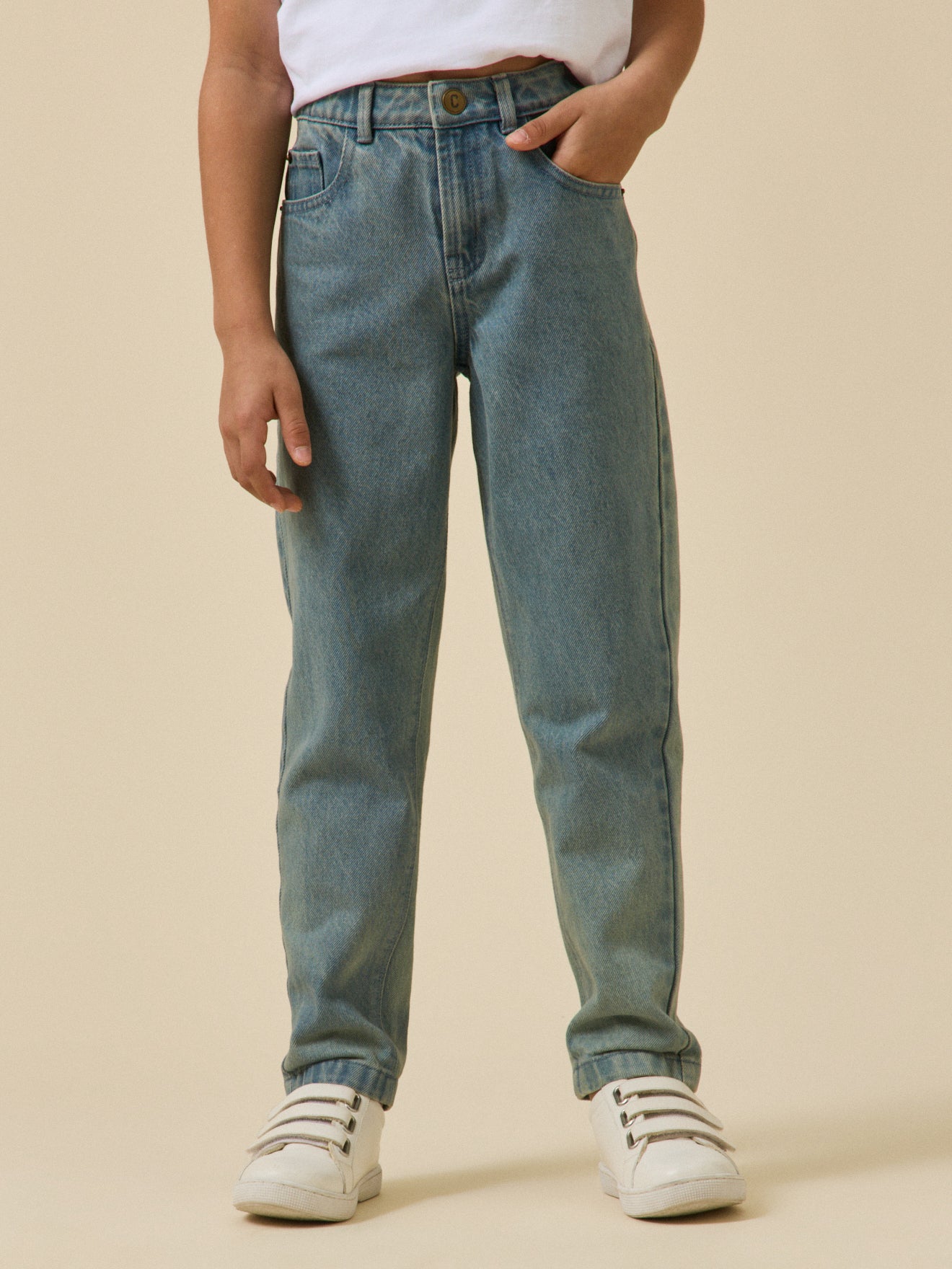 Jungen-Jeans, locker geschnitten