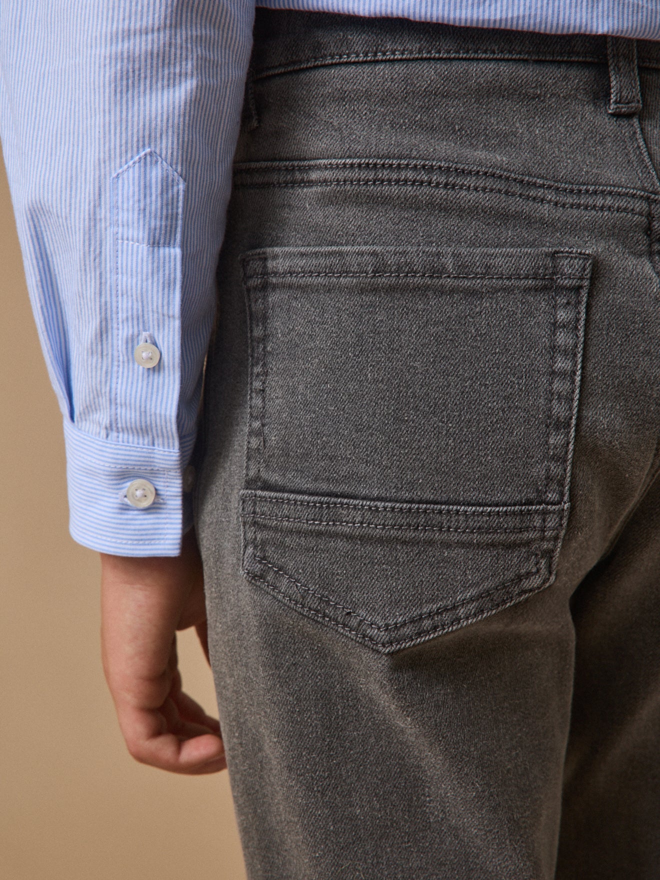 Jungenhose aus Denim, locker geschnitten