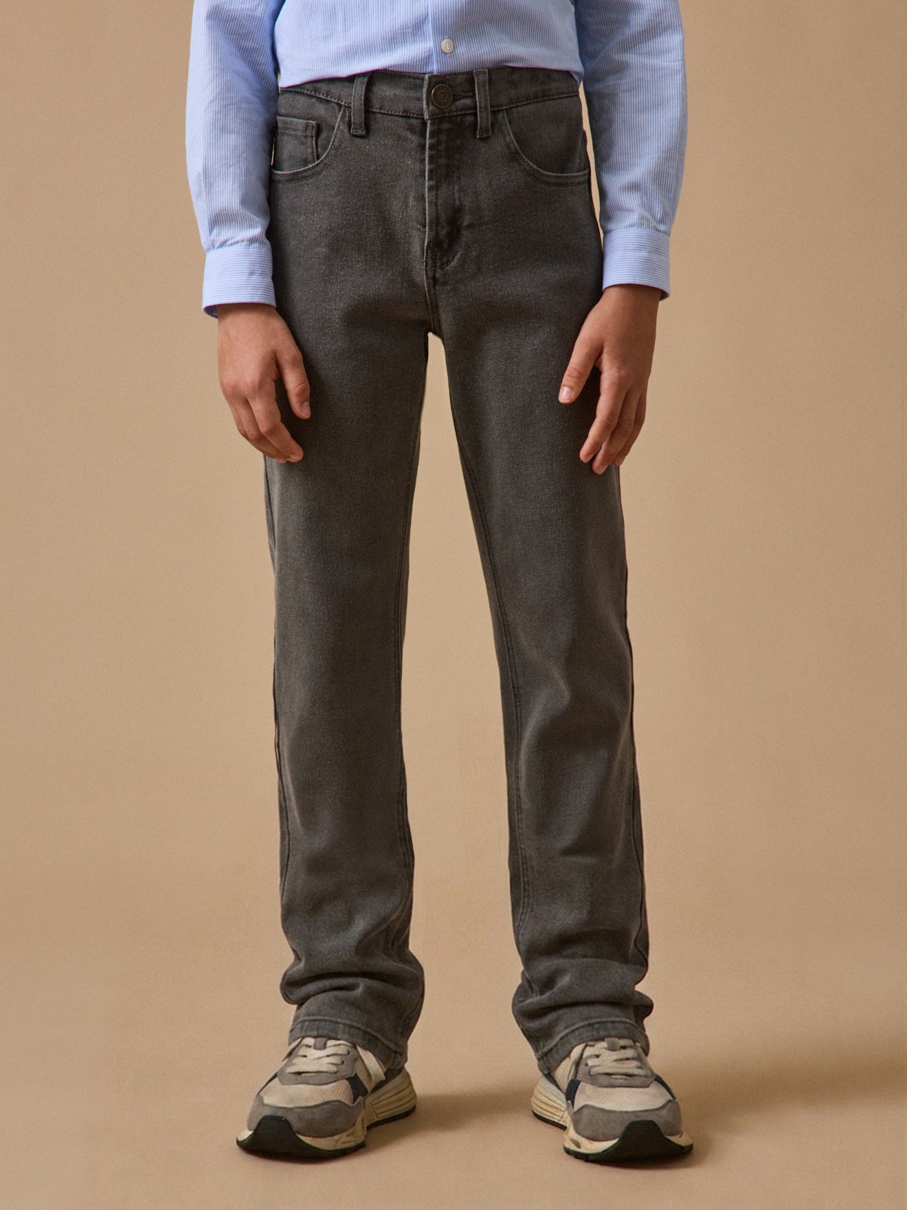 Jungenhose aus Denim, locker geschnitten