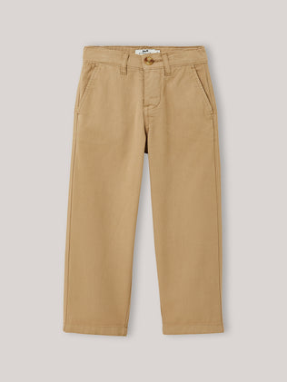Jungen-Chinohose, weit