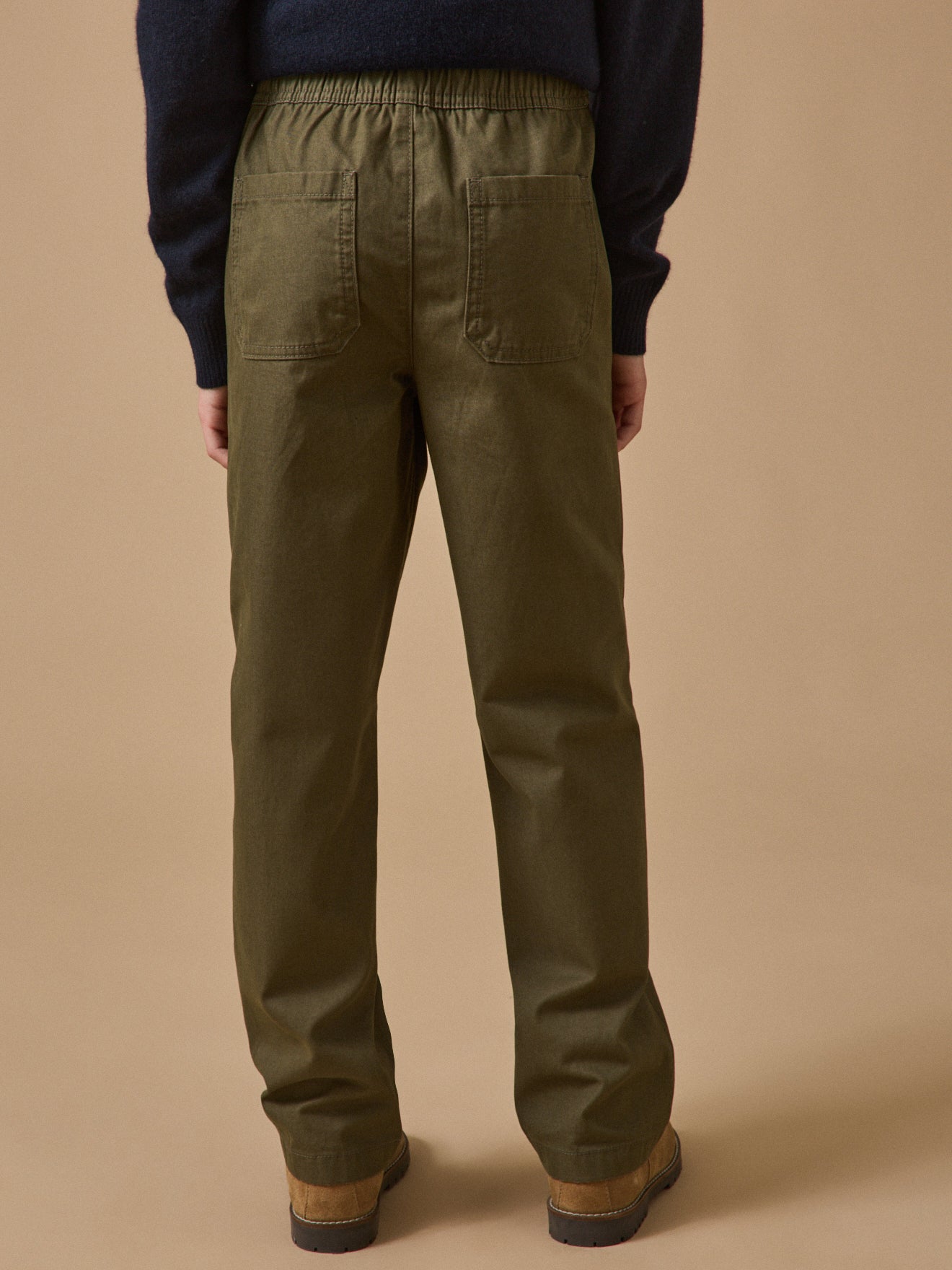 Jungen Relax-Hose aus Twill