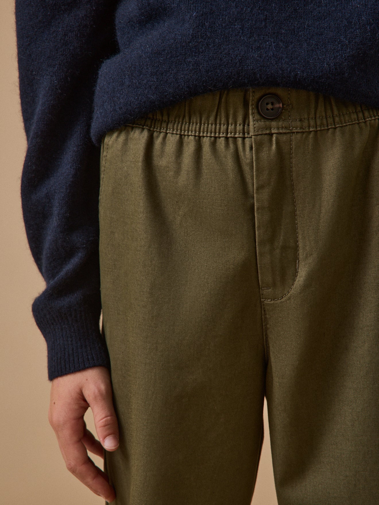 Jungen Relax-Hose aus Twill