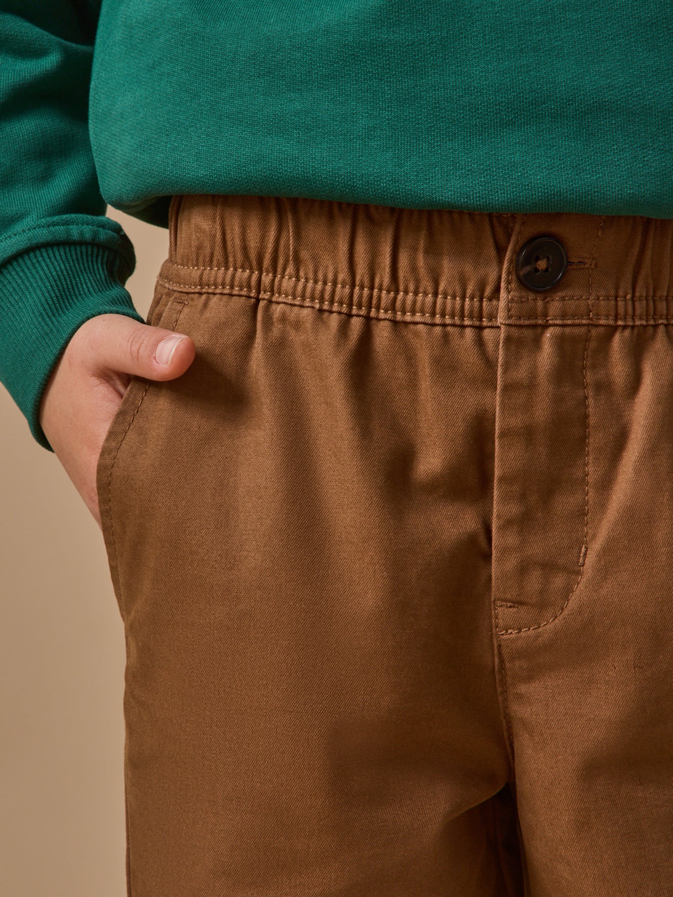 Jungen Relax-Hose aus Twill