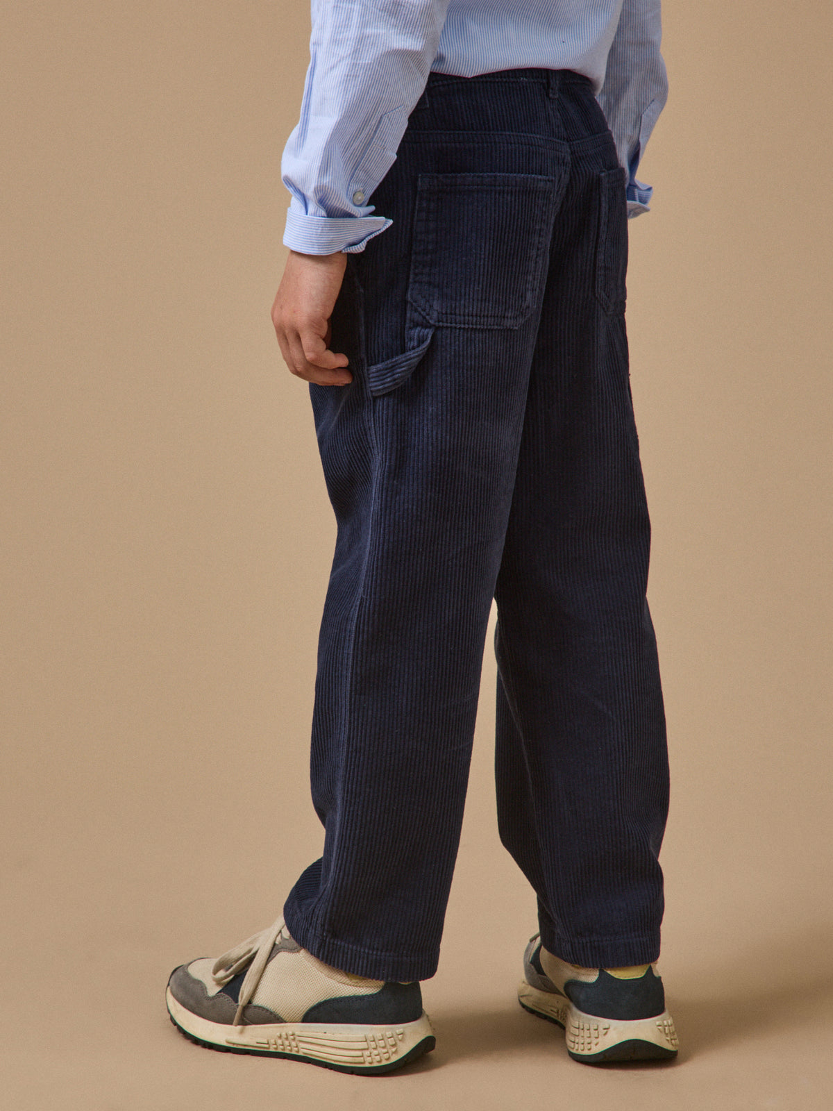 Pantalon charpentier en velours Garçon