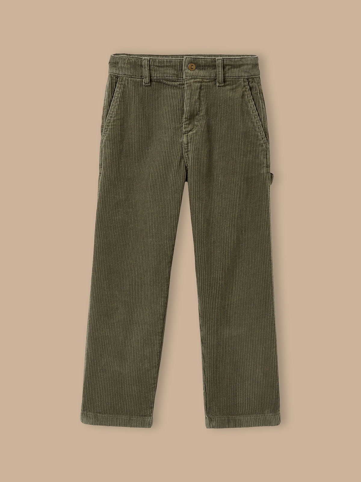 Pantalon charpentier en velours Garçon