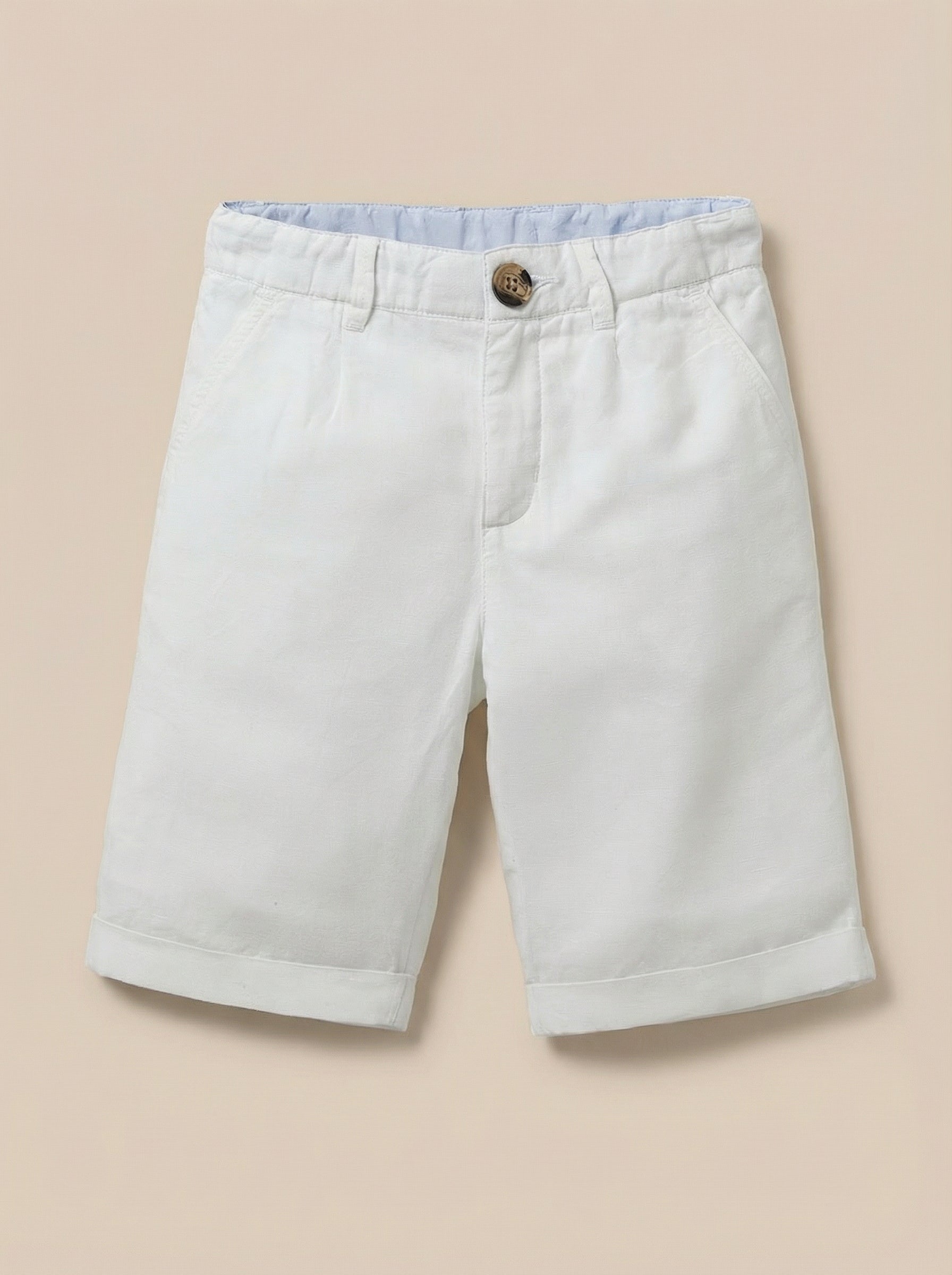 Jungen-Bermudas aus Leinen/Baumwolle – Kollektion für Festtage und Hochzeiten