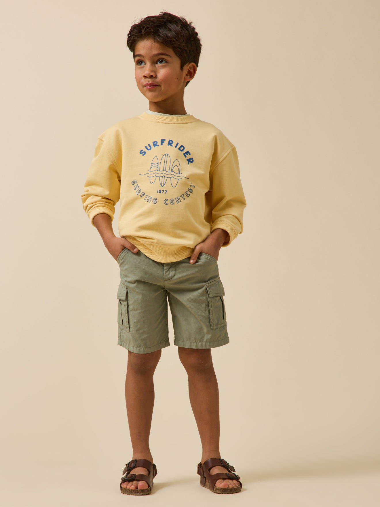 Bermuda cargo Garçon