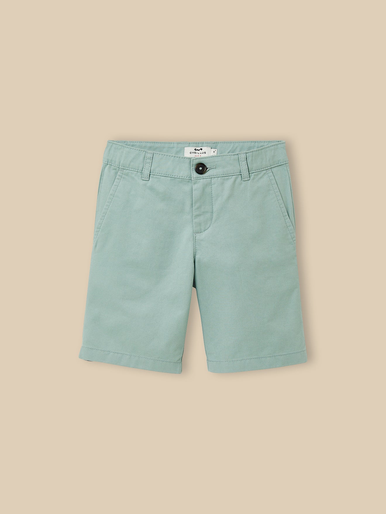 Jungen-Bermudas in Chino-Optik