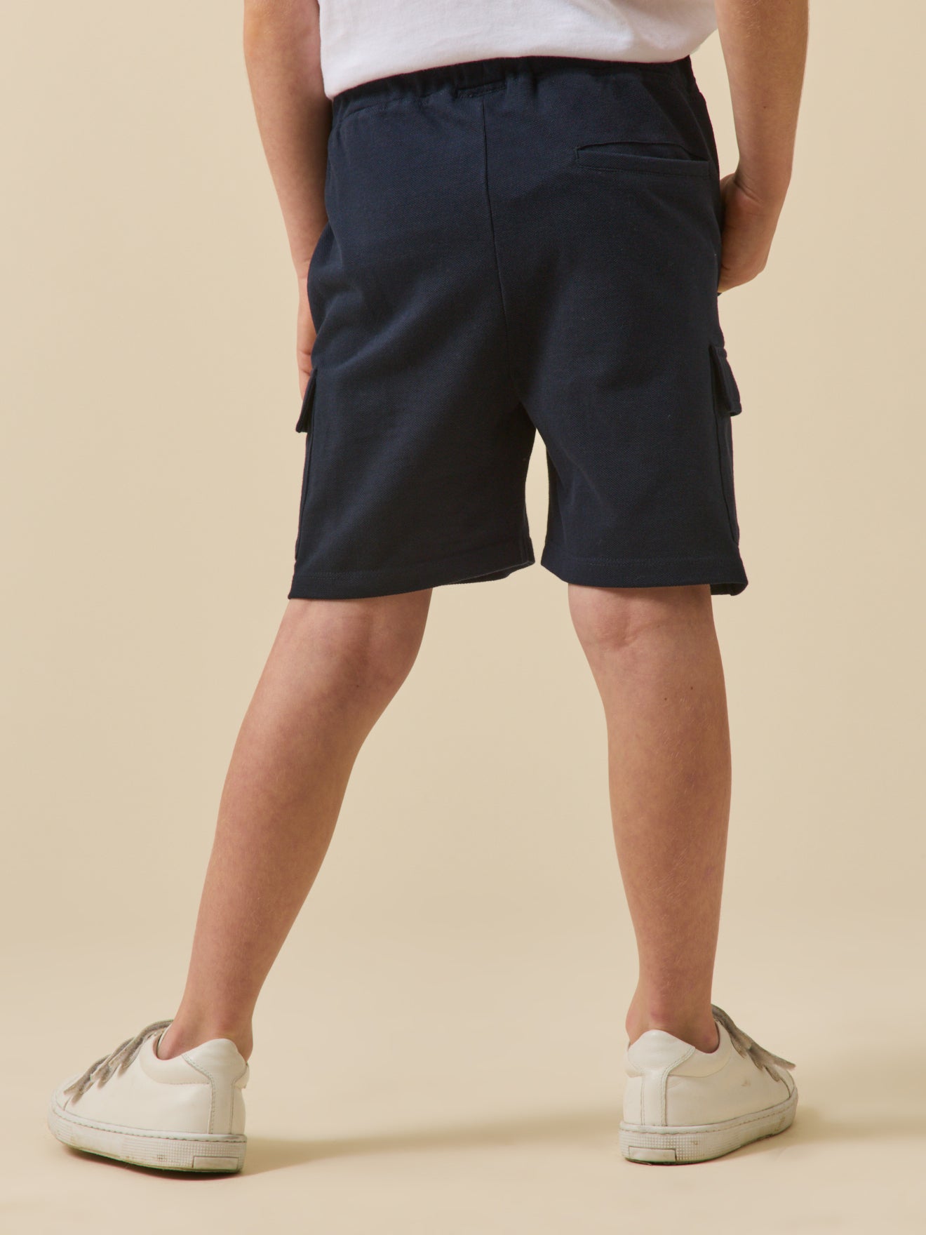 Short en maille piquée Garçon - Coton biologique