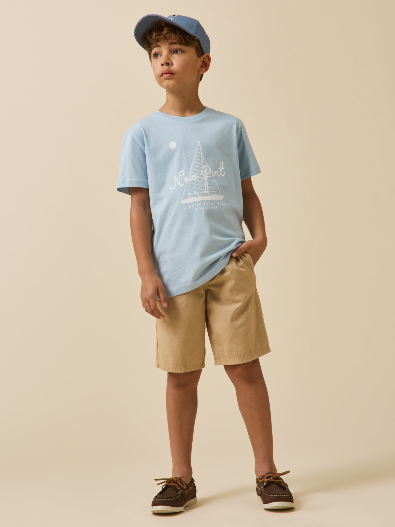 Jungen-Bermuda mit Elastikbund