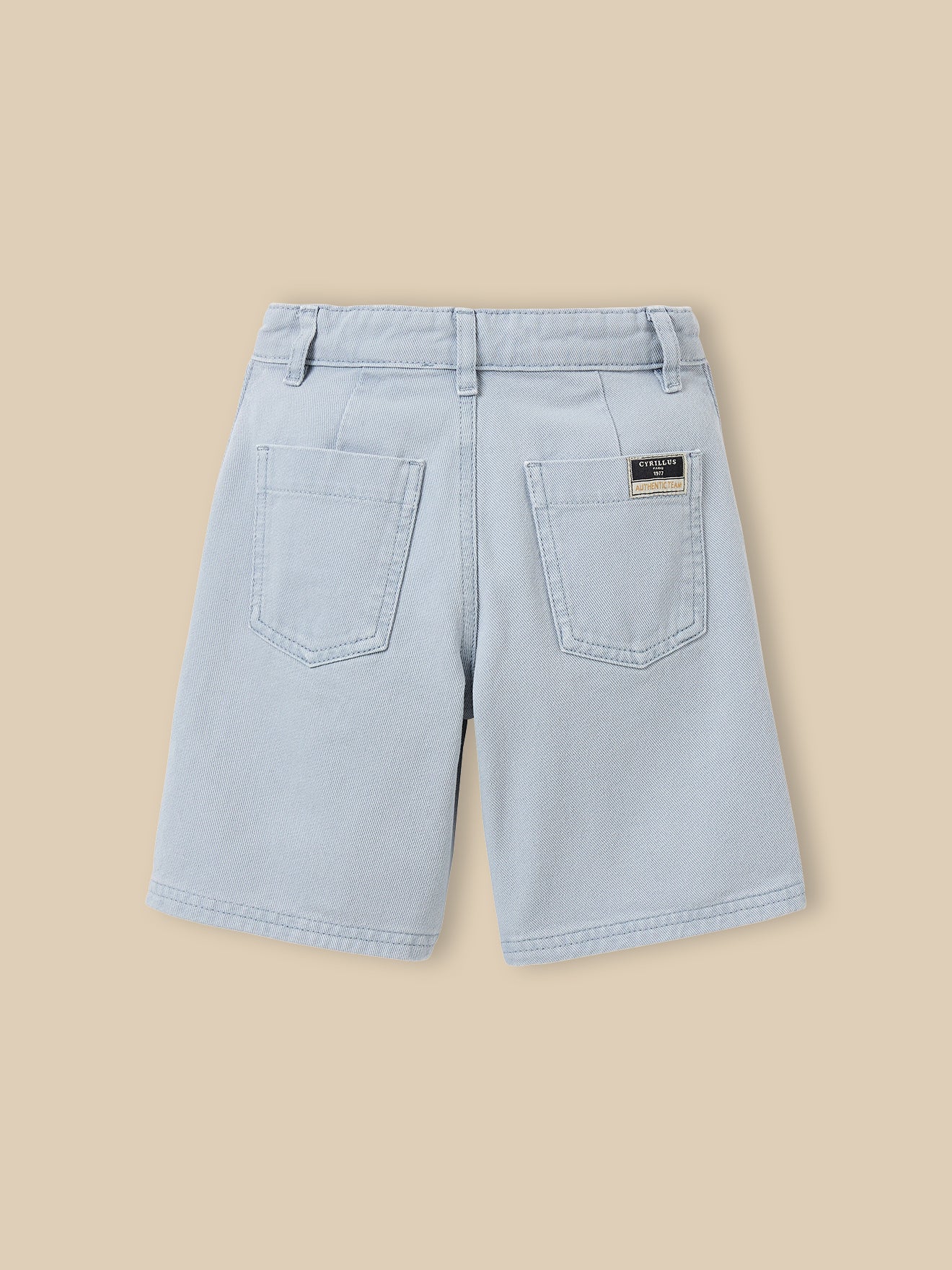 Jungen-Bermuda aus farbenfrohem Denim