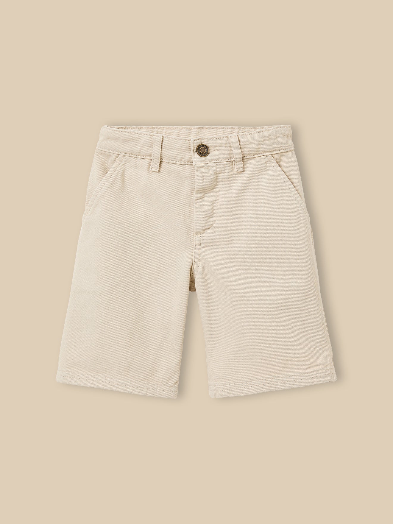 Jungen-Bermuda aus farbenfrohem Denim