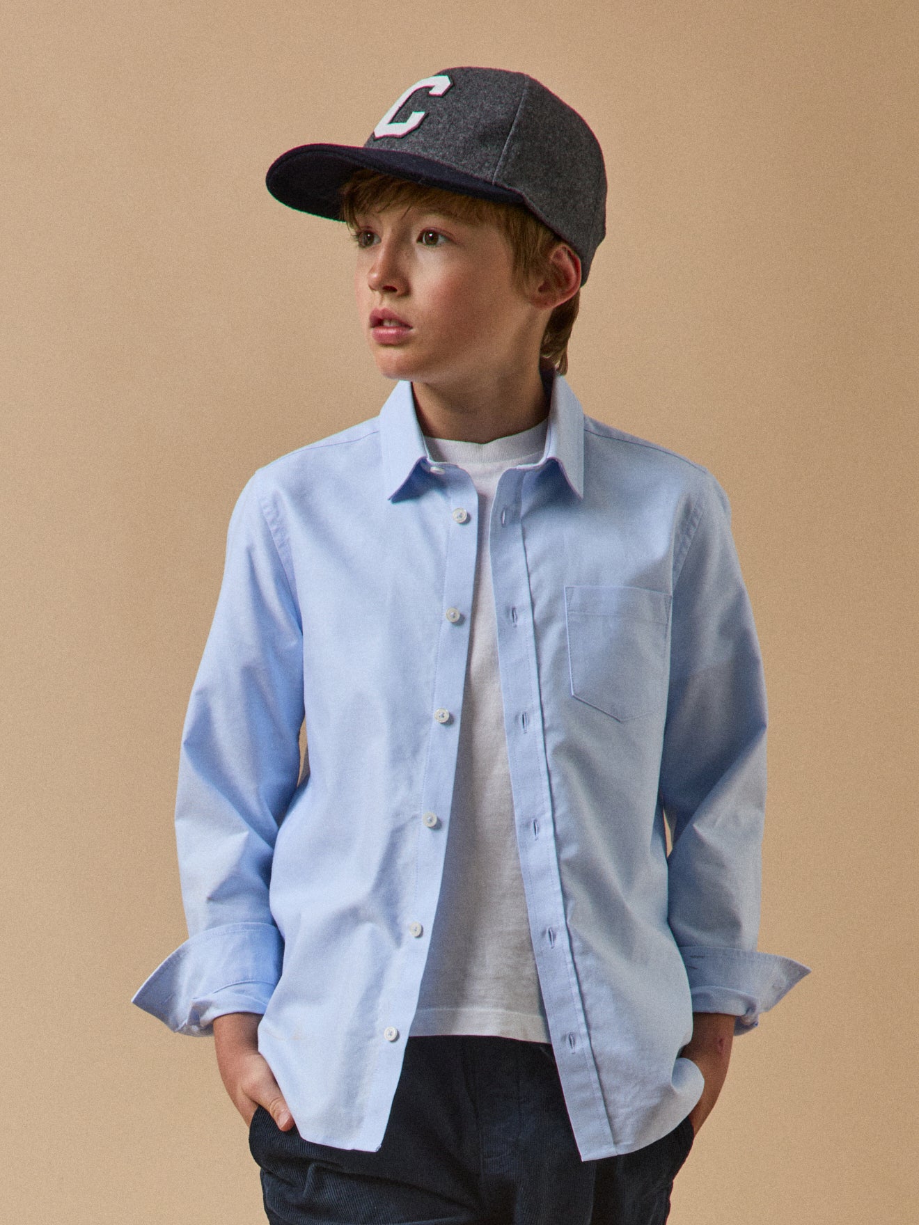 Hemd aus Oxford-Stoff – Kollektion für Festtage und Hochzeiten