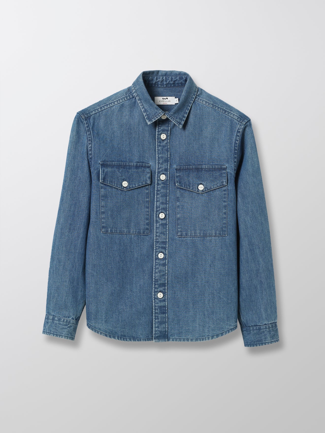 Chemise en denim garçon