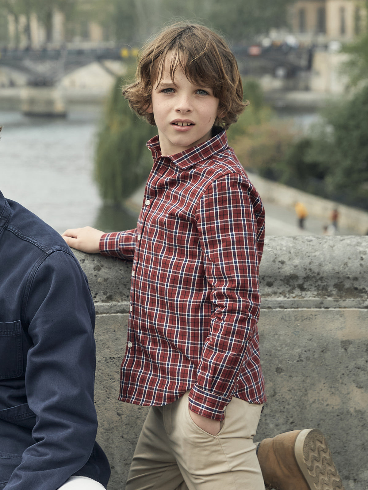 Chemise Garçon à carreaux