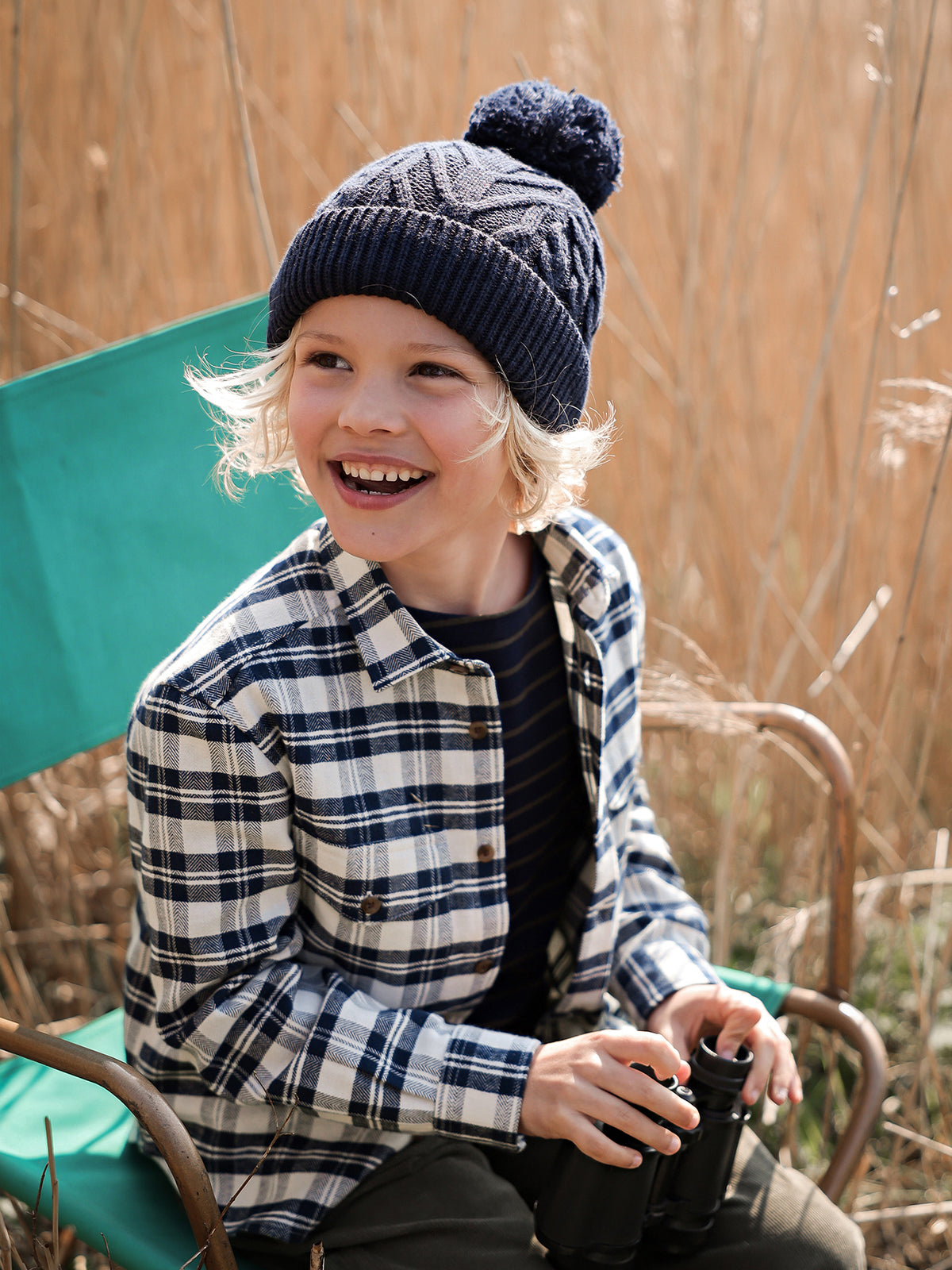 Chemise Garçon en flanelle de coton