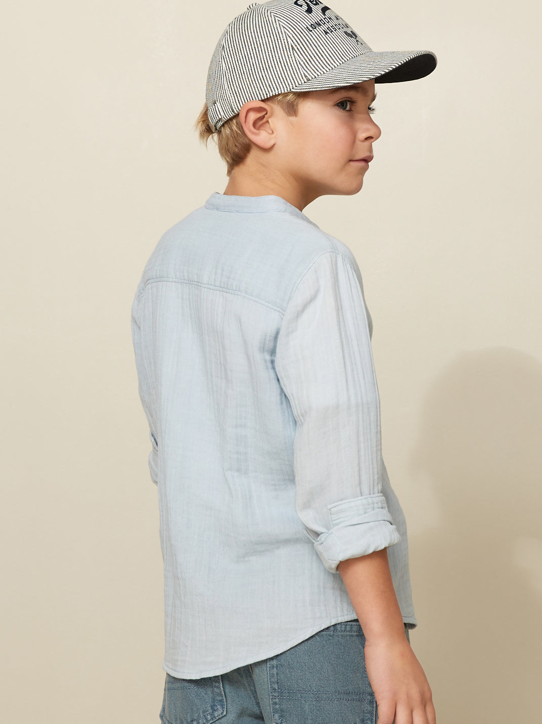 Chemise en gaze de coton Garçon