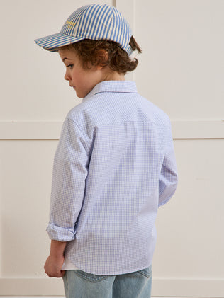 Chemise à petits carreaux Garçon