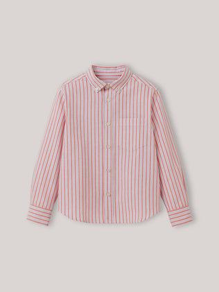 Chemise rayée garçon