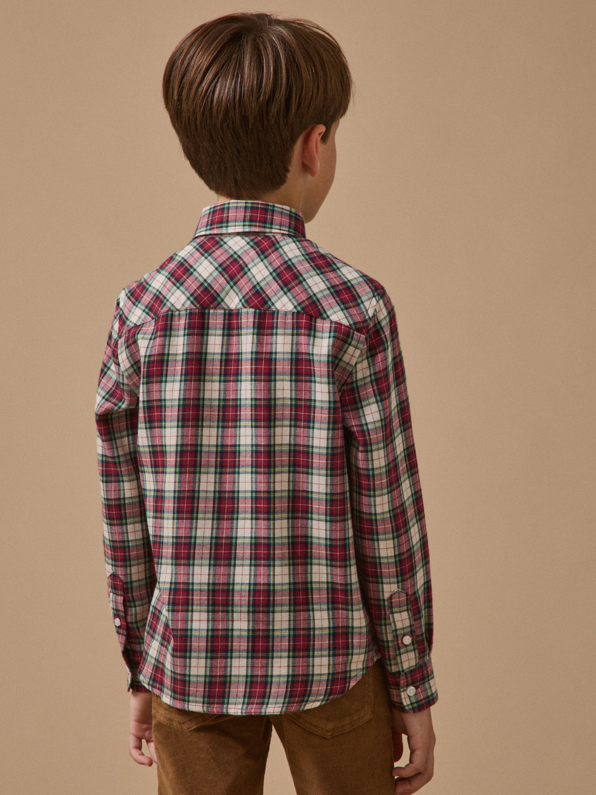 Jungenhemd aus Flanell