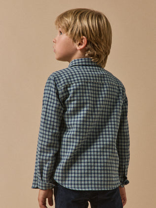 Chemise flanelisée garçon