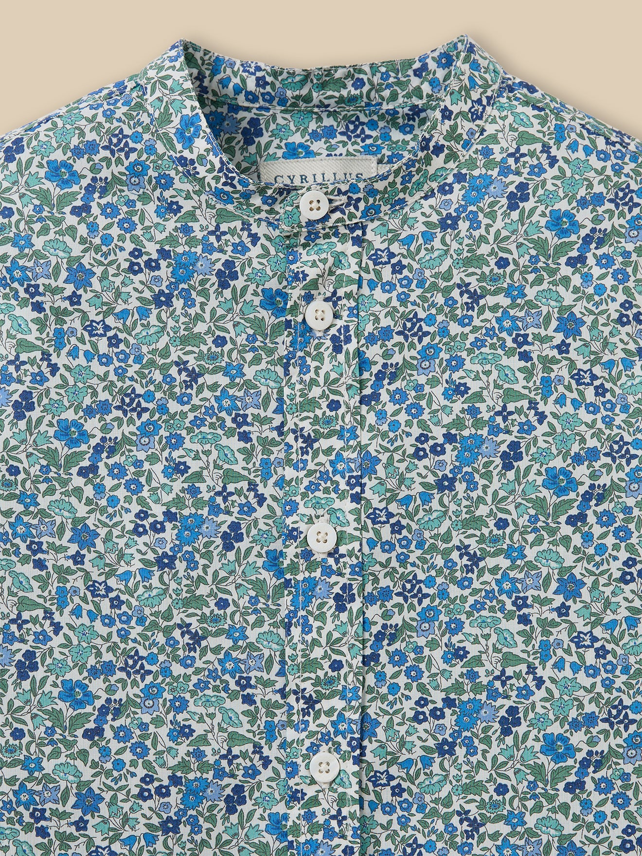 Chemise en tissu Liberty - Collection Fêtes et Mariages