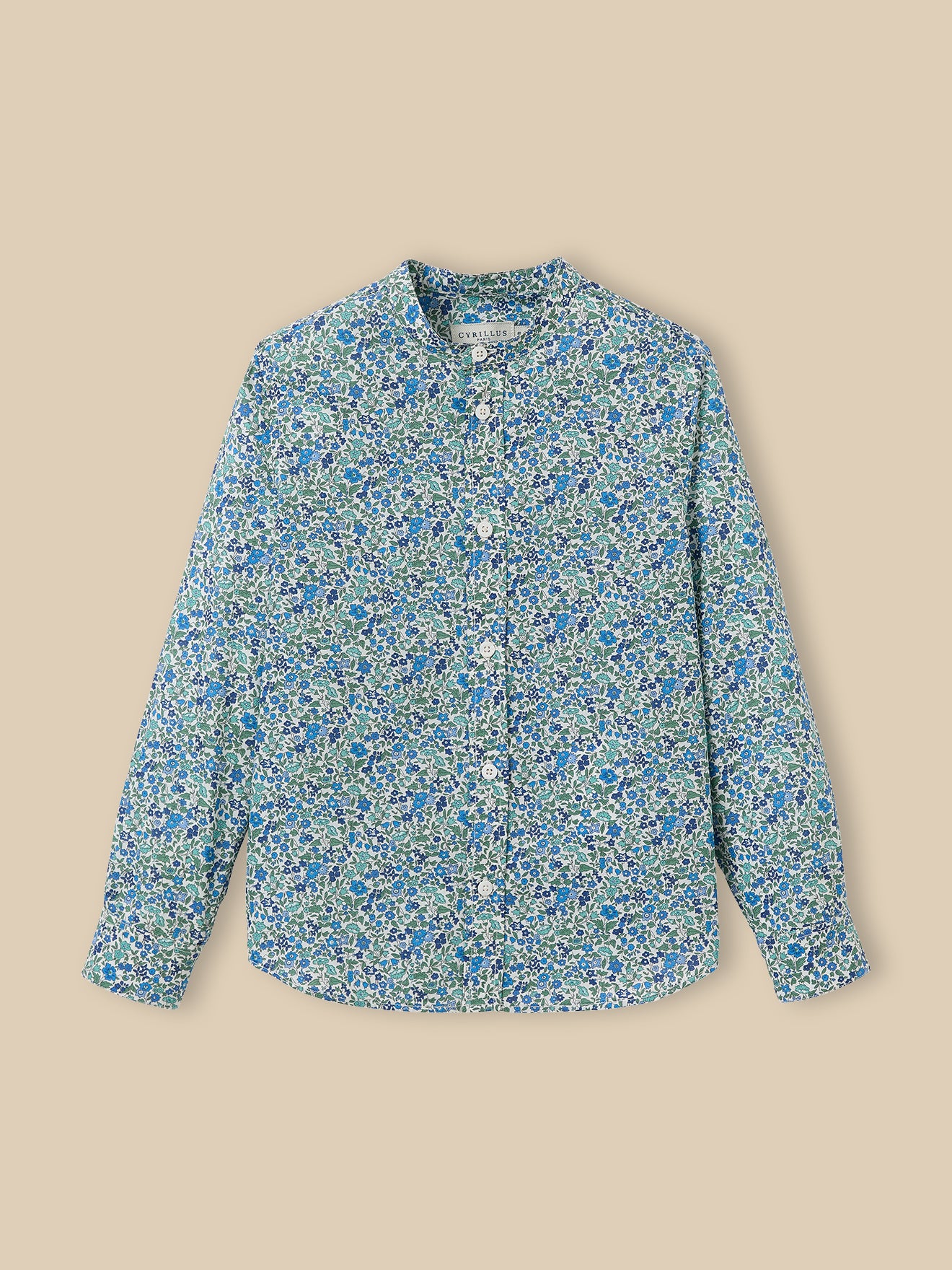Chemise en tissu Liberty - Collection Fêtes et Mariages