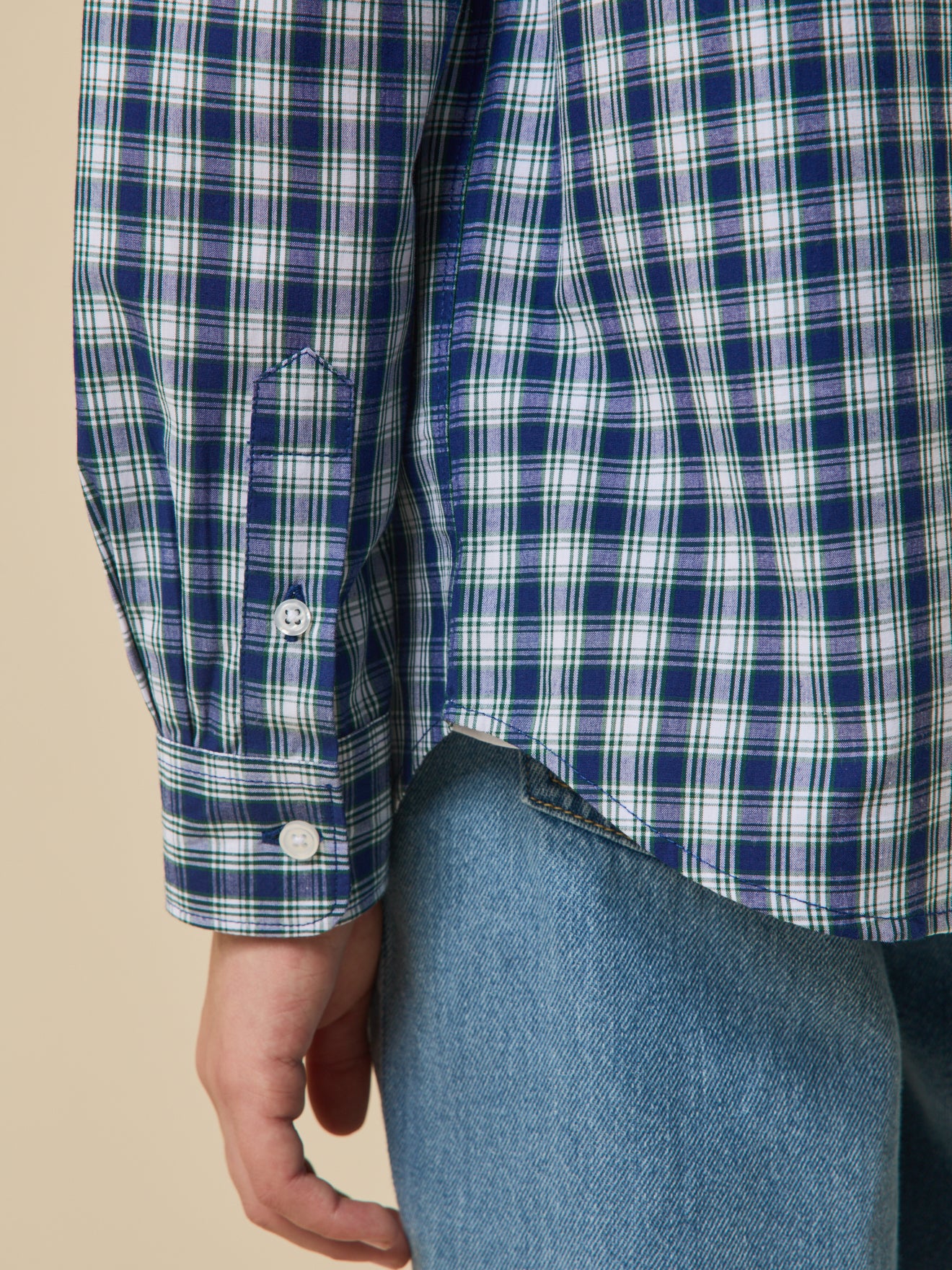 Chemise à carreaux Garçon